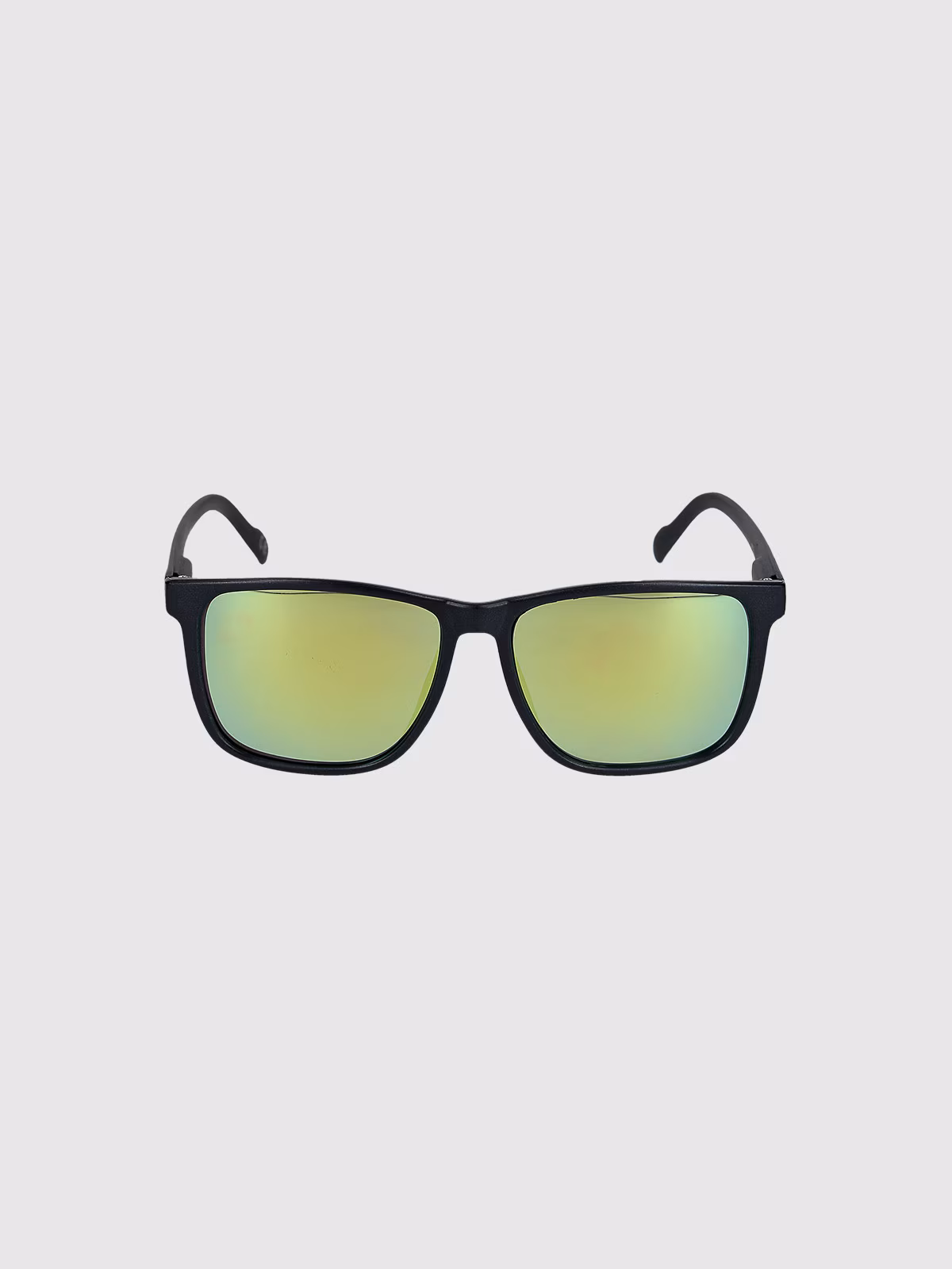 Okulary przeciwsłoneczne z powłoką lustrzaną uniseks - czarne