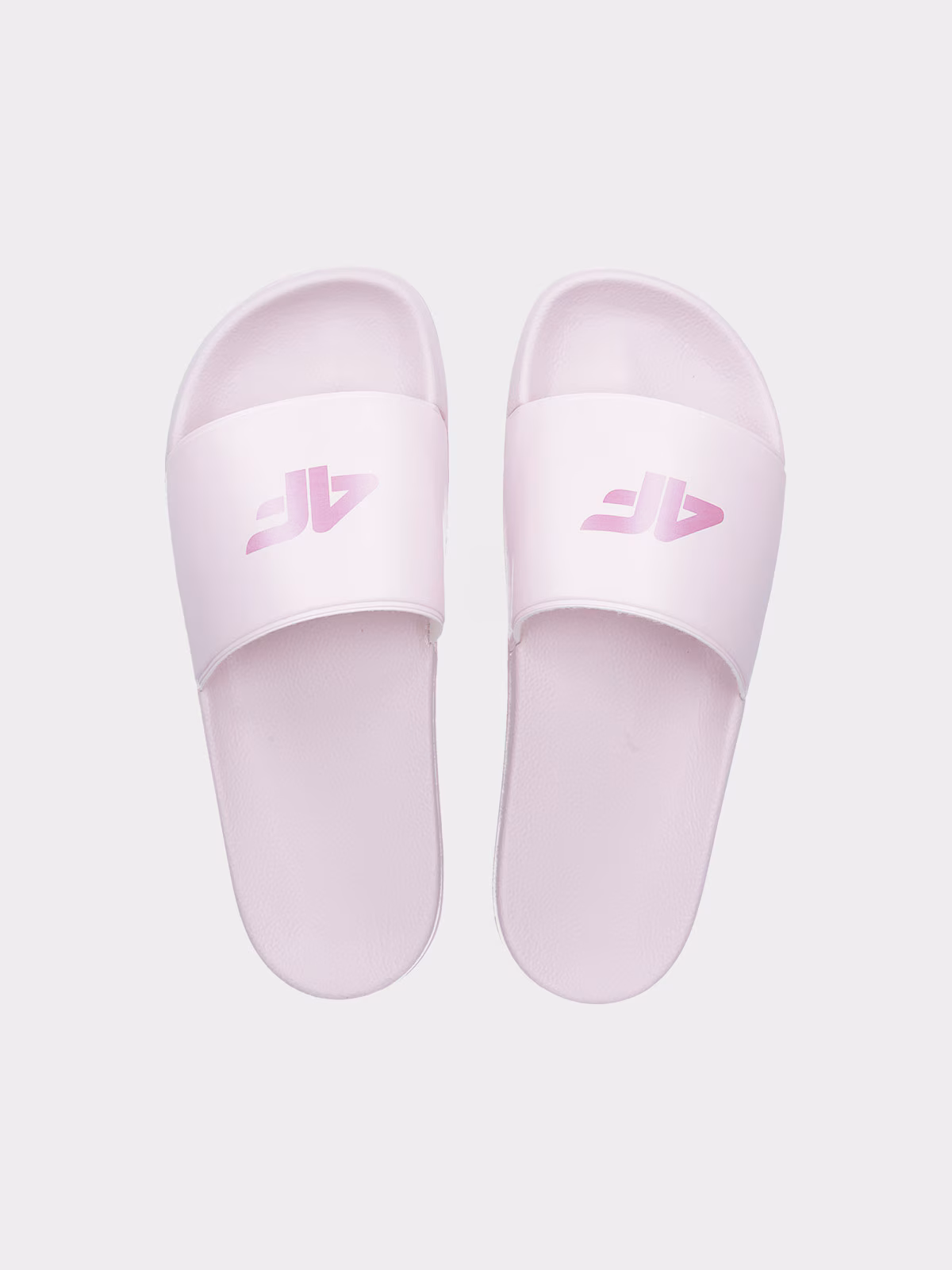 Klapki damskie - różowe