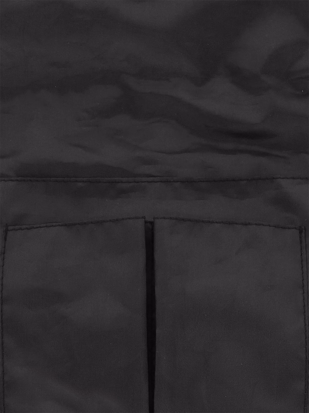 Saszetka crossbody uniseks - czarna