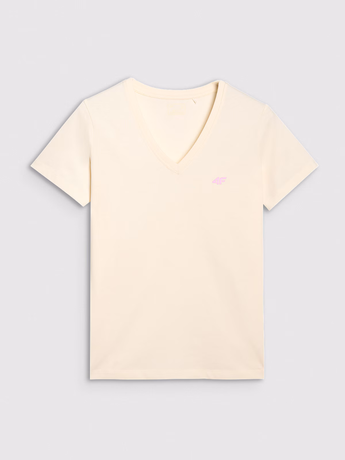 T-shirt oversize gładki damski - czarny