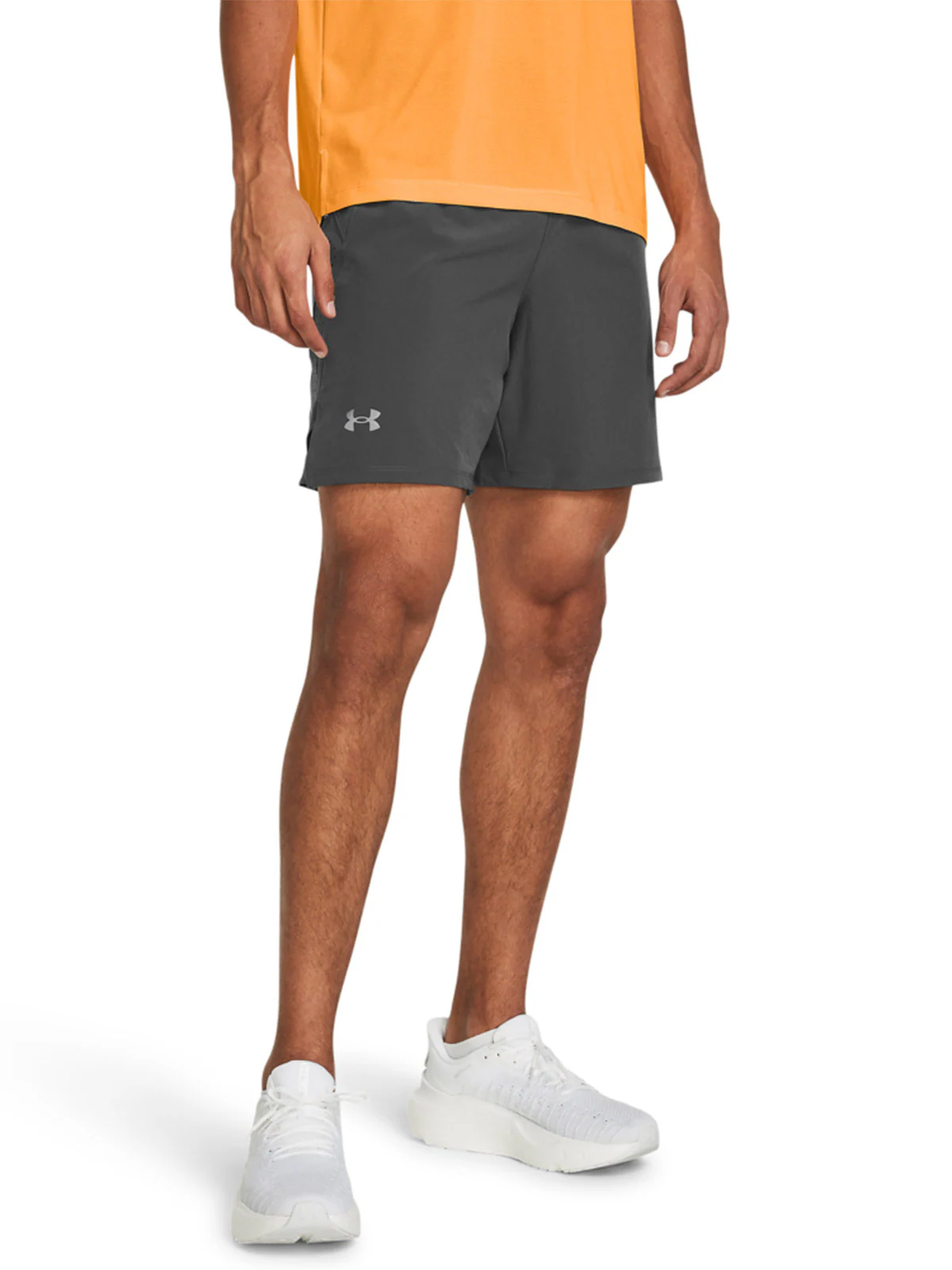Spodenki do biegania męskie Under Armour UA Launch Pro 7'' Shorts - szare