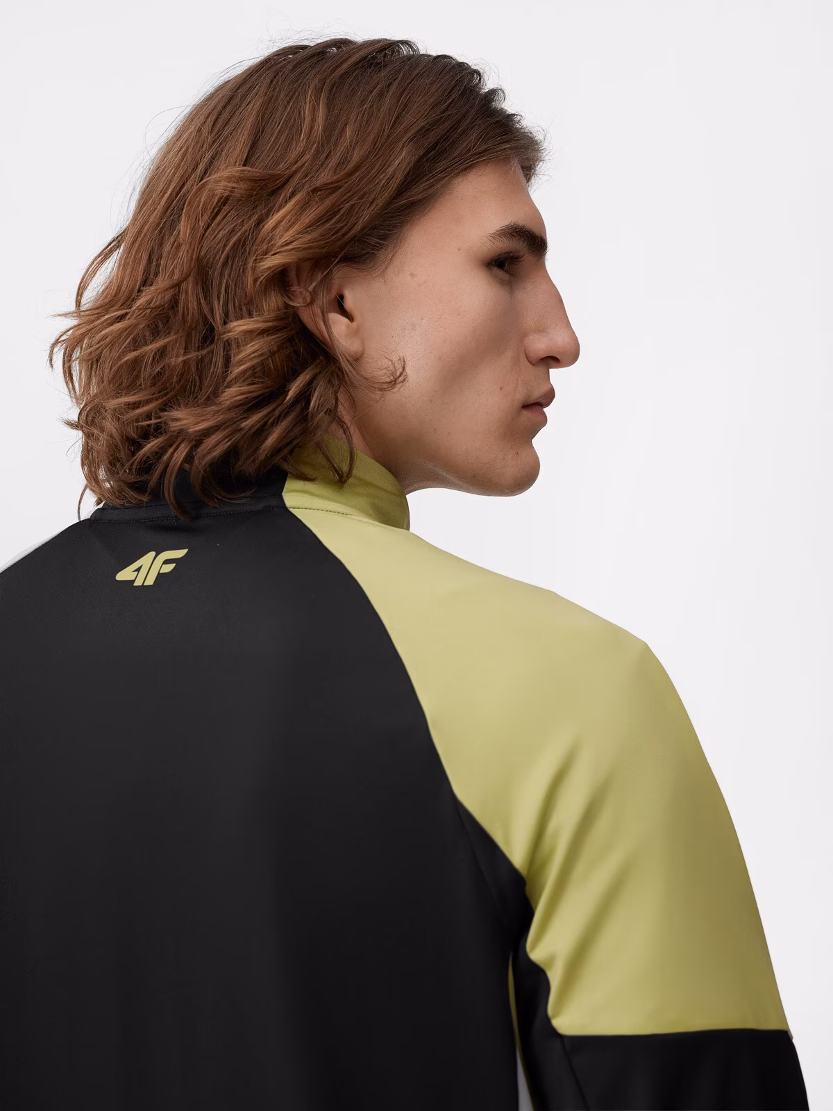 Bluza treningowa rozpinana bez kaptura męska