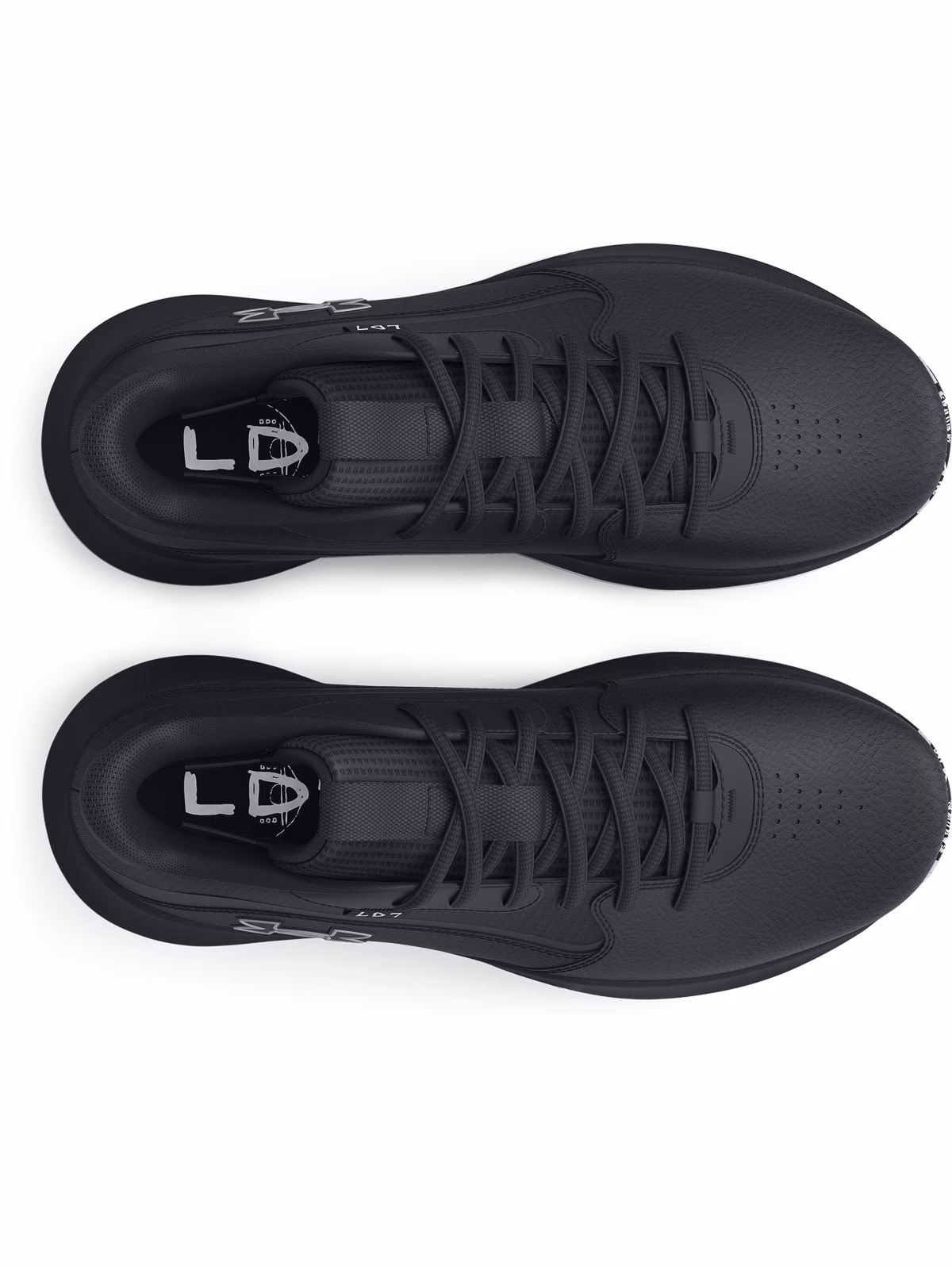 Buty do koszykówki uniseks Under Armour UA Lockdown 7 - białe