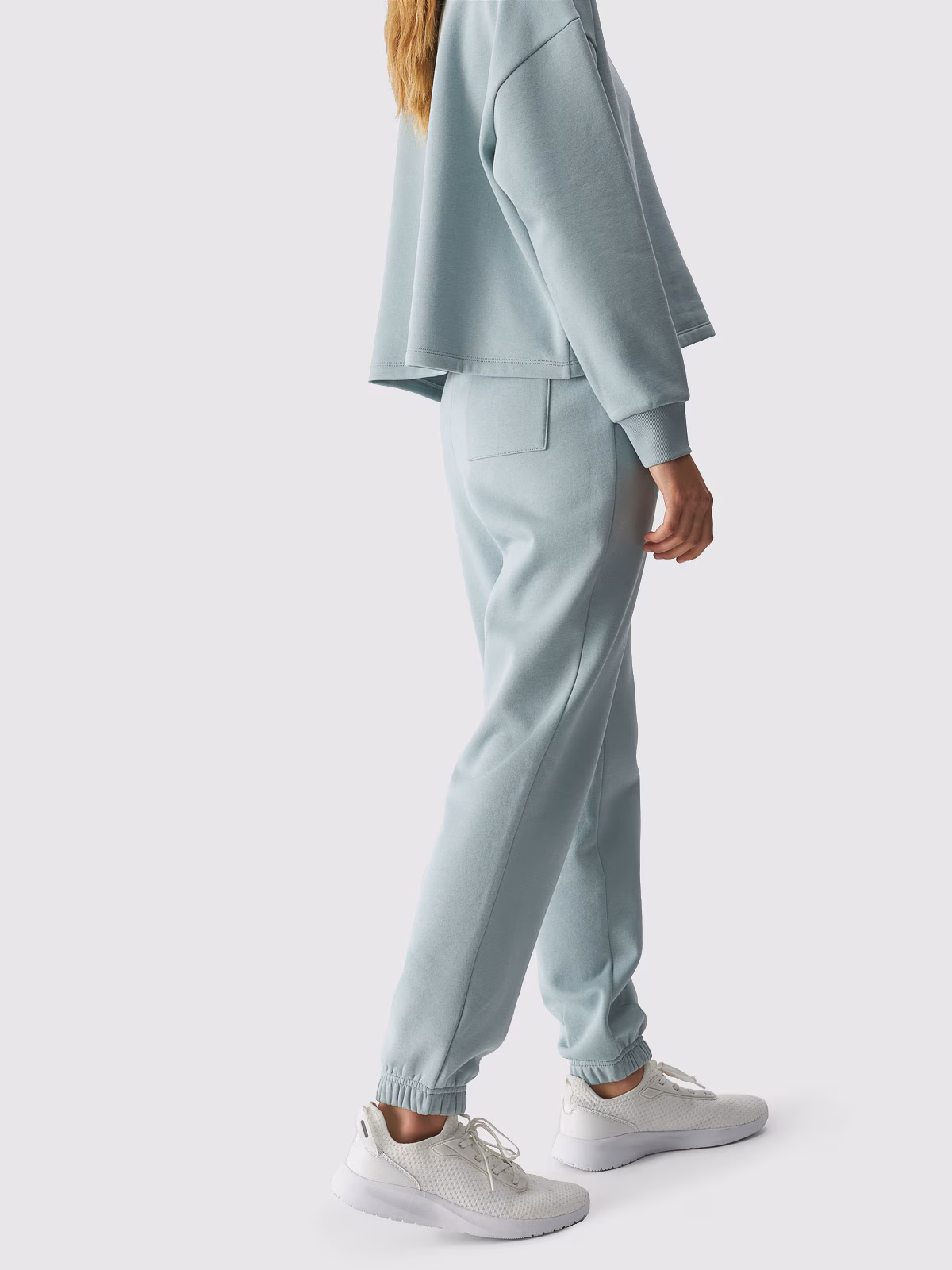 Spodnie dresowe joggery damskie - czarne