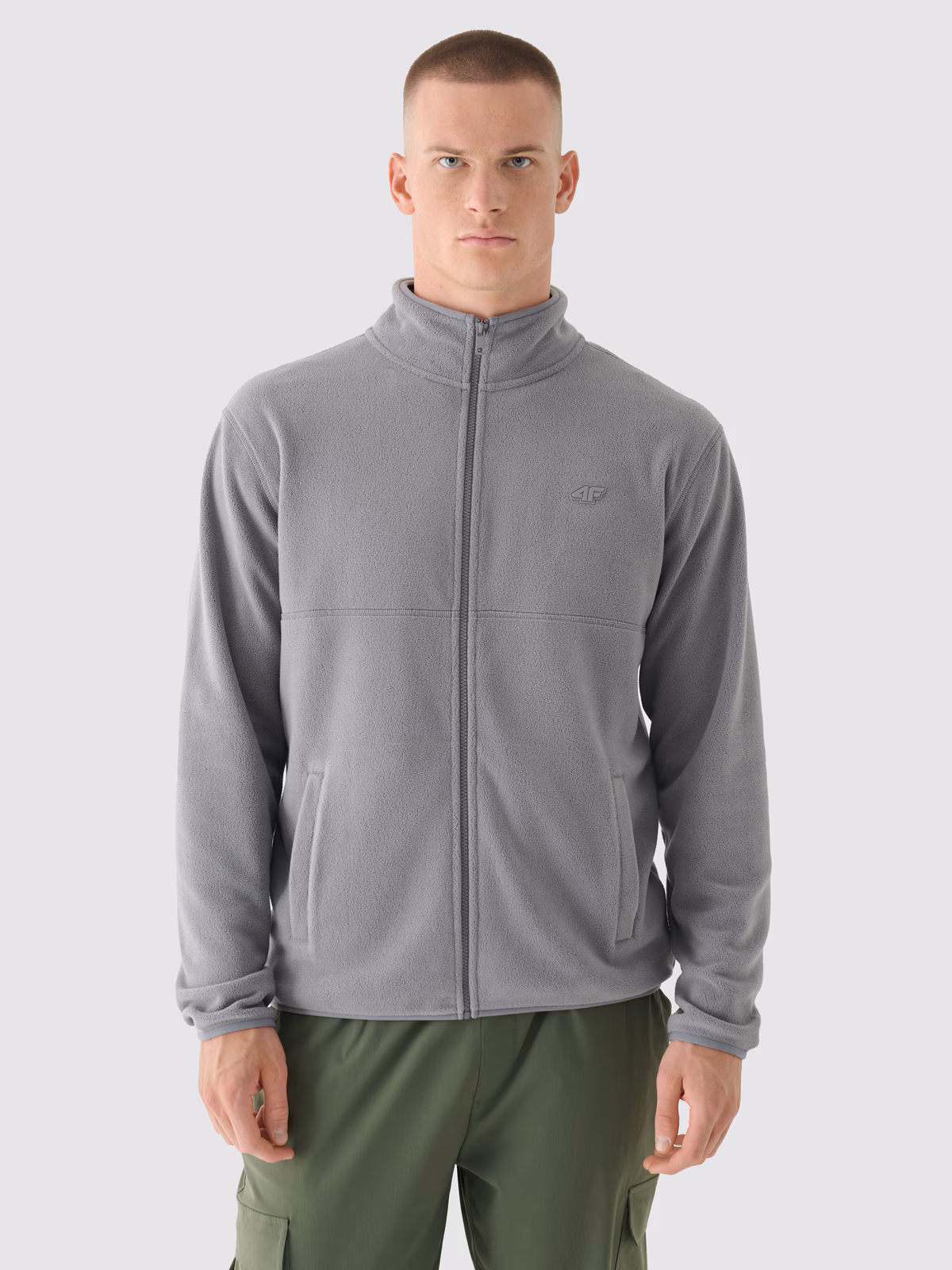 Polar regular ze stójką męski - czarny