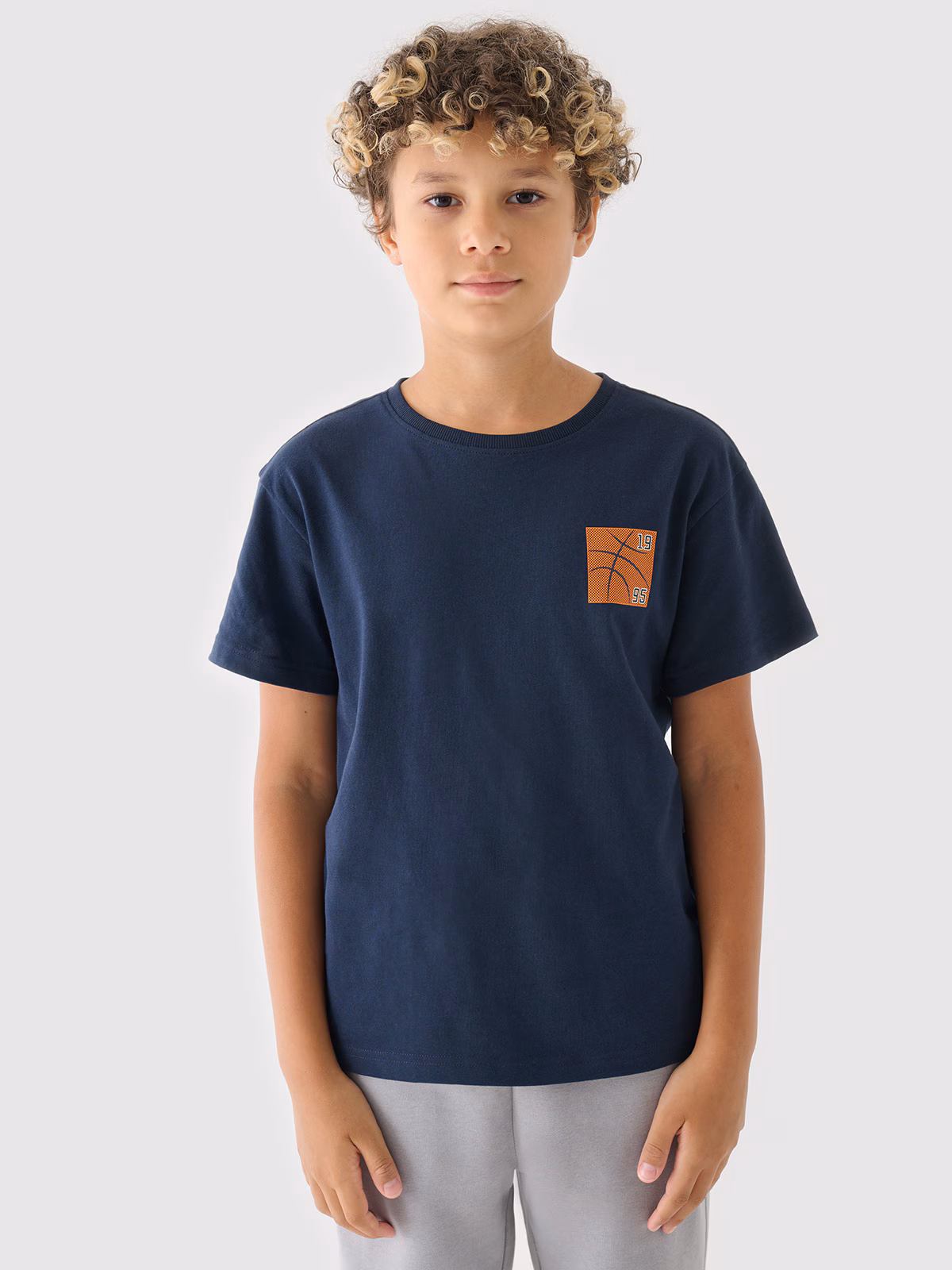 T-shirt z nadrukiem chłopięcy - gra natowy