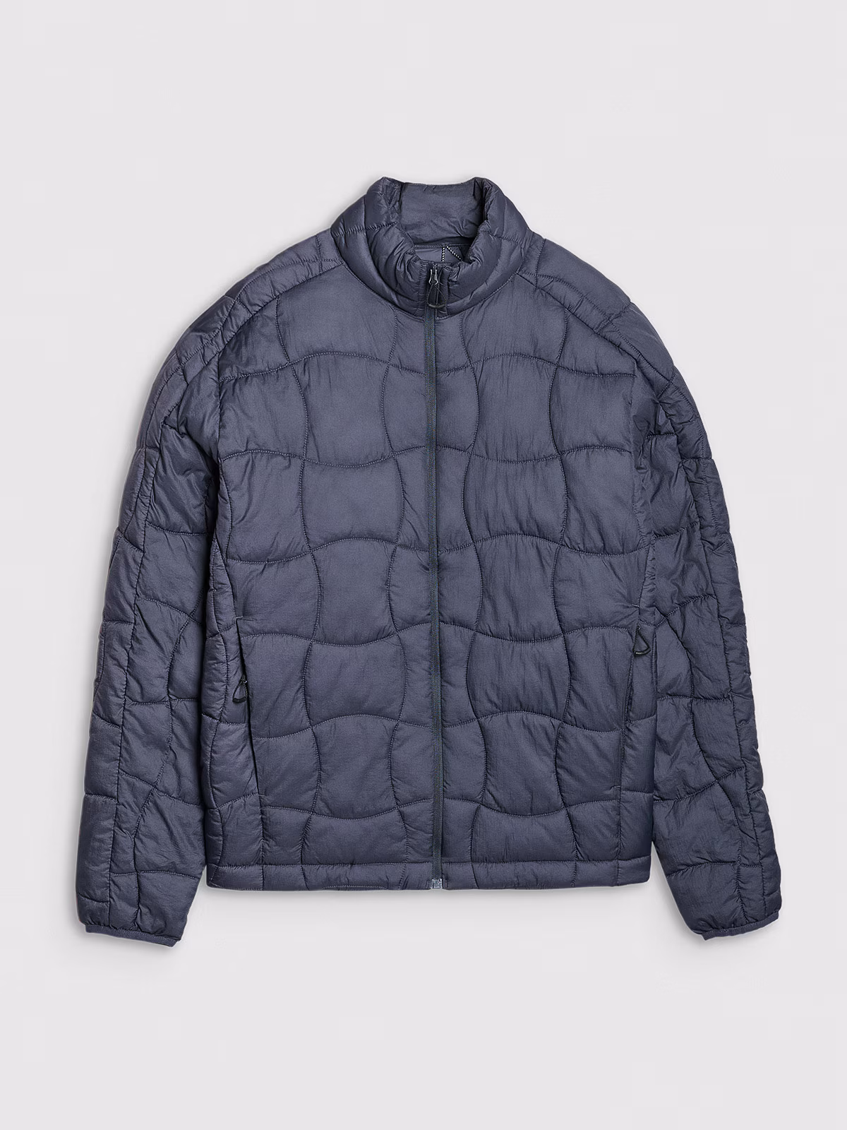 Kurtka puchowa trekkingowa z wypełnieniem Primaloft Silver męska - niebieska