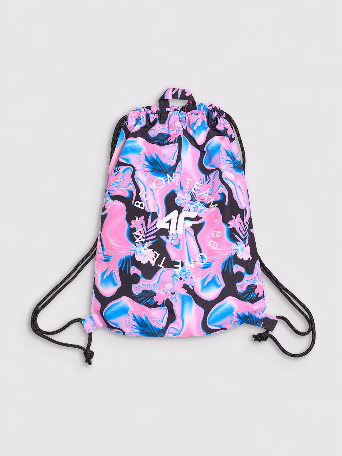 Komplet sportowy na WF (koszulka+spodenki+worek) dziewczęcy - czarny