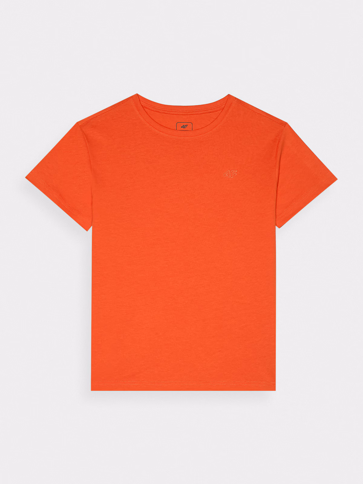 T-shirt gładki chłopięcy - szary