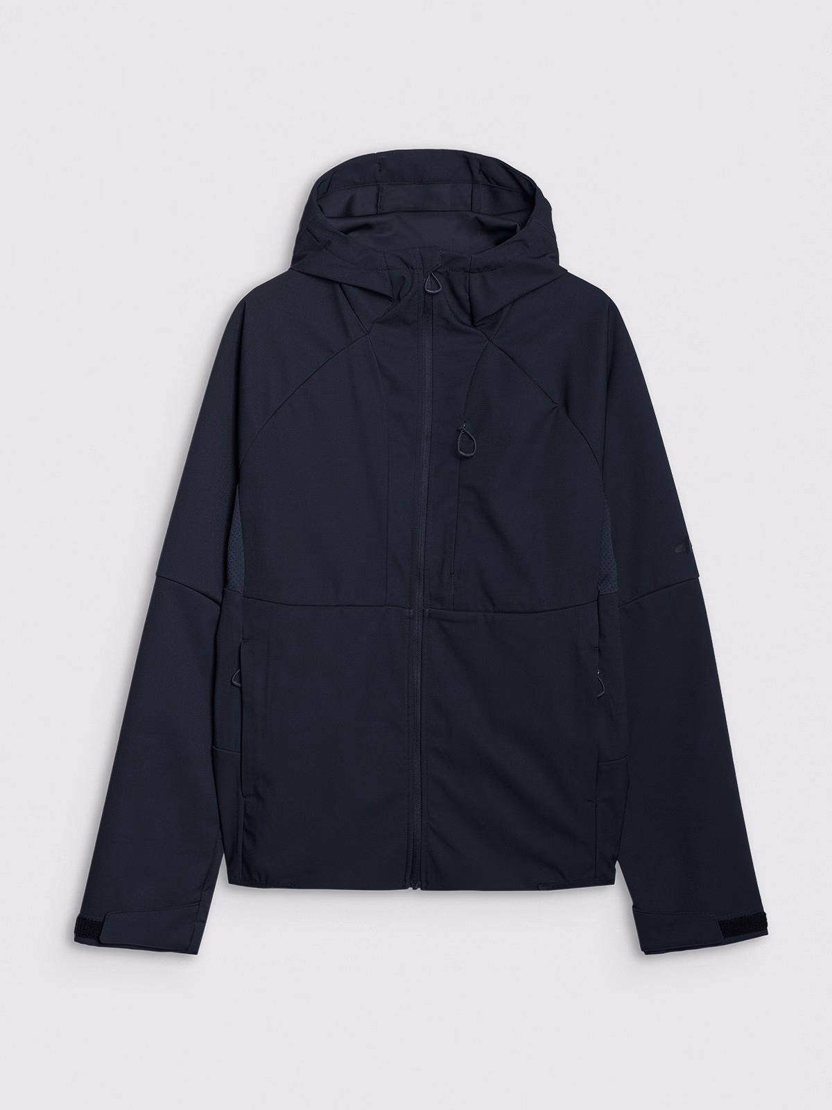 Kurtka softshell wiatroodporna membrana 10000 męska - granatowa