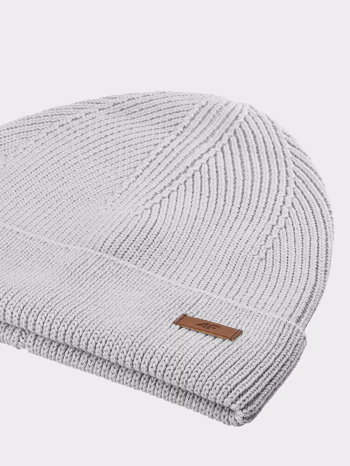 Czapka zimowa męska - szara