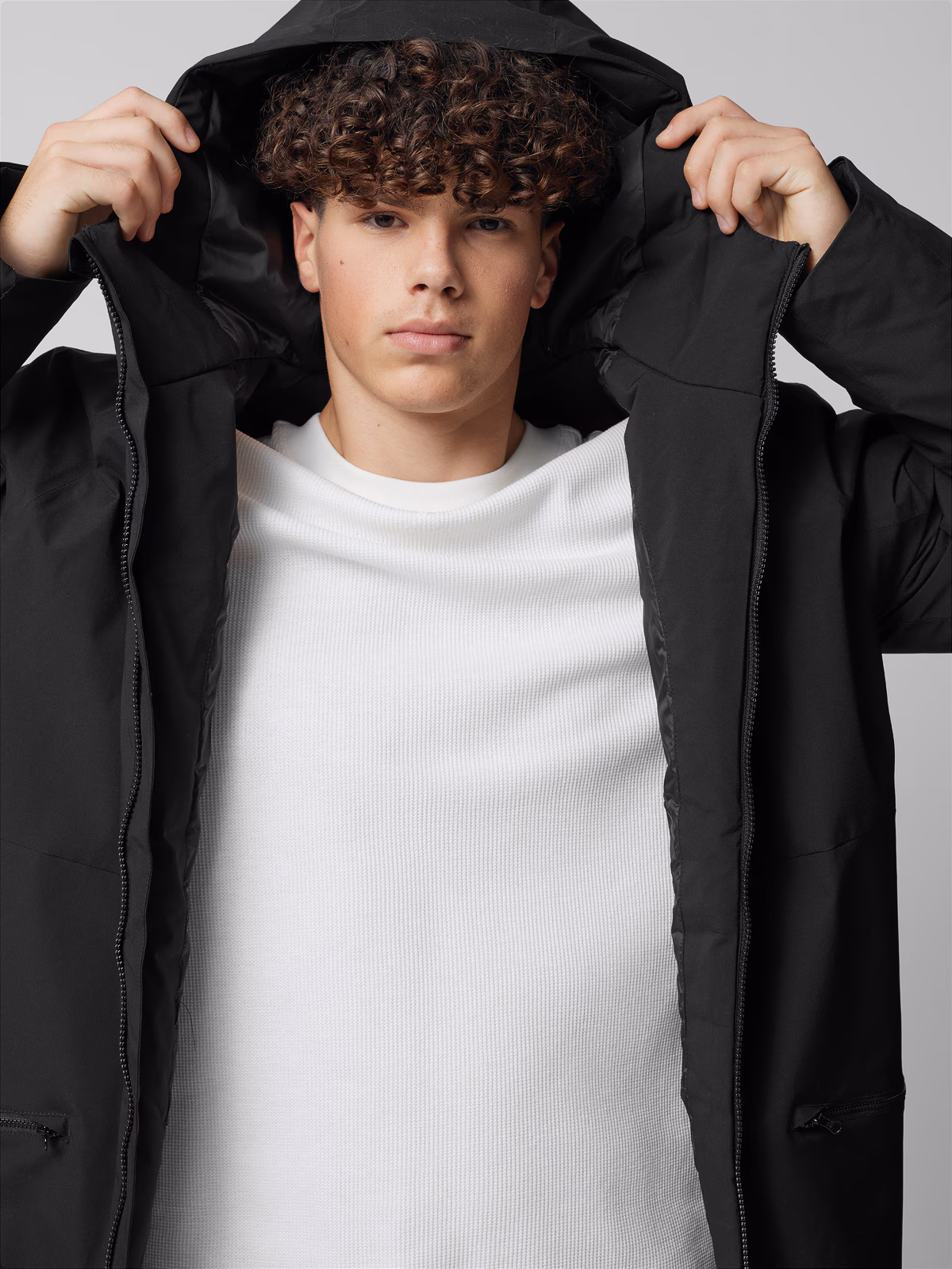 Parka przejściowa membrana 5000 męska Outhorn - czarna