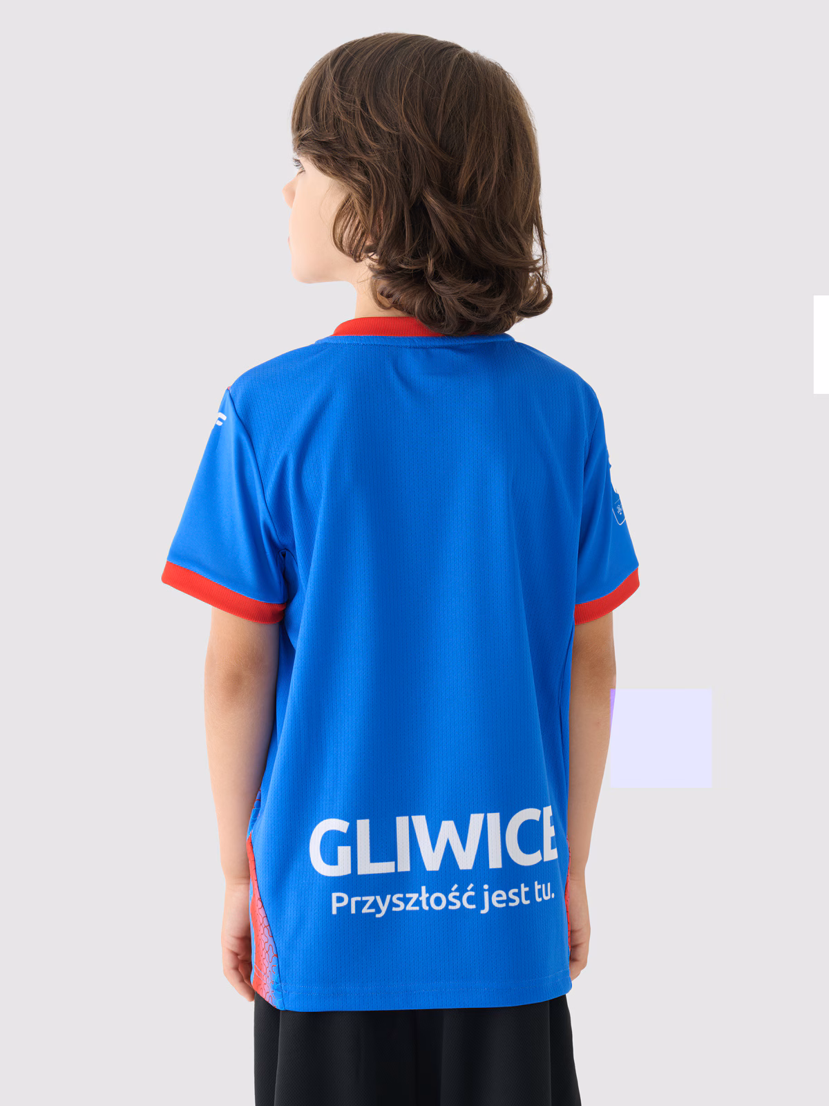 Trzecia koszulka klubowa z sezonu 2024/25 chłopięca 4F x Piast Gliwice - multikolor