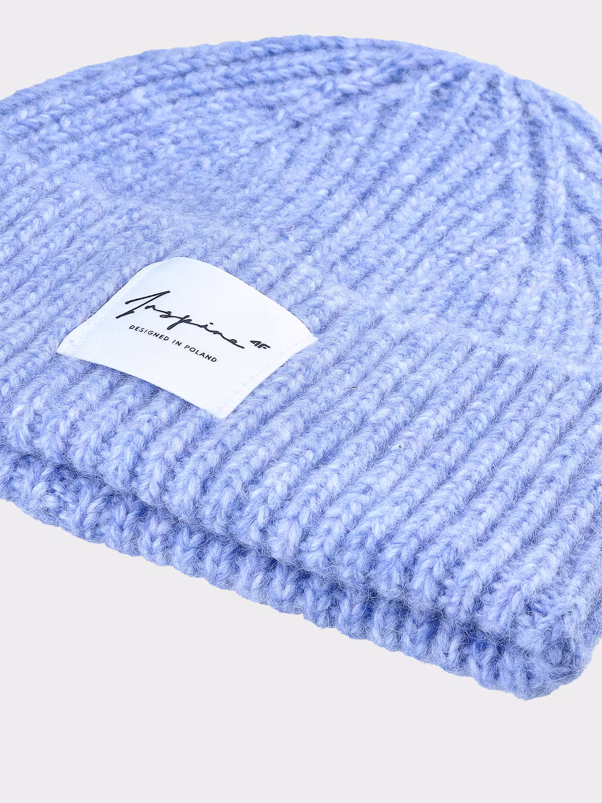 Czapka zimowa damska - niebieska