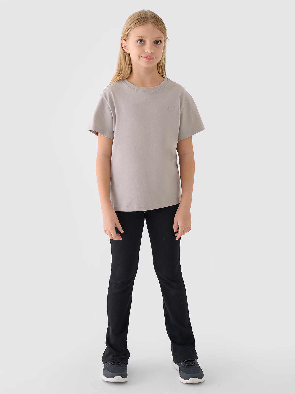 T-shirt gładki (2-pack) dziecięcy - multikolor