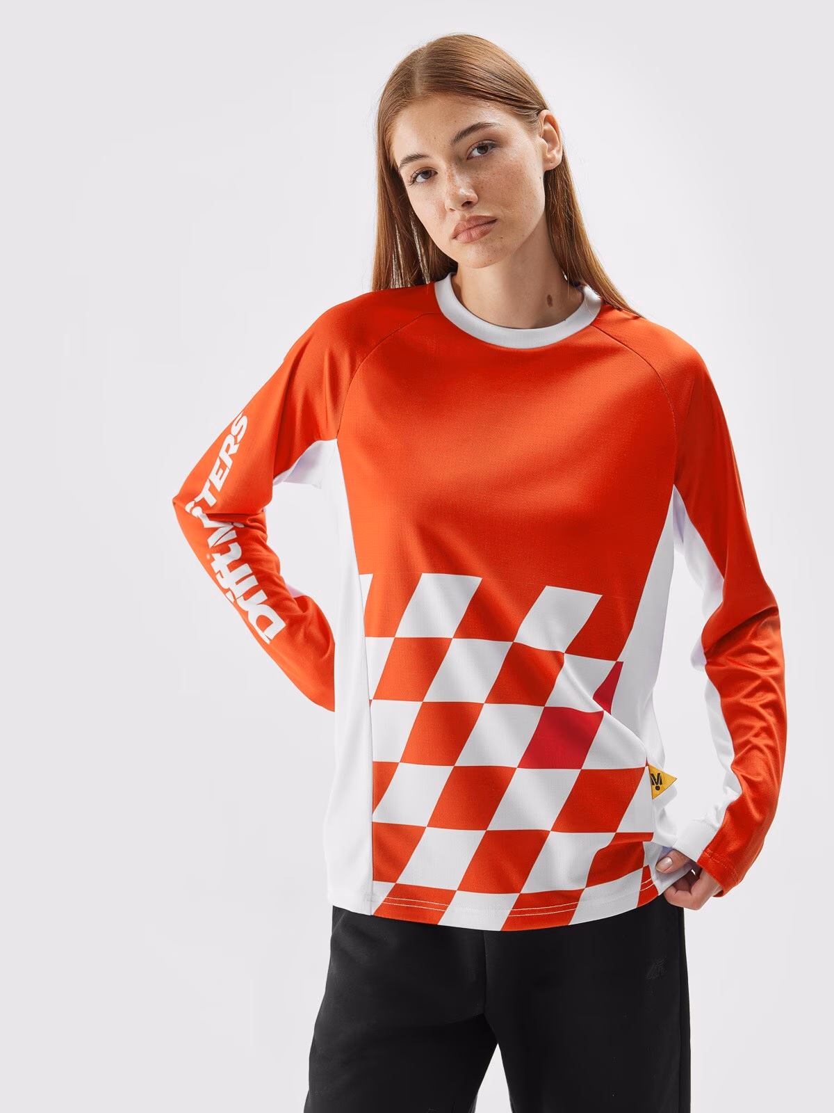 Longsleeve funkcyjny regular uniseks 4F x Drift Masters