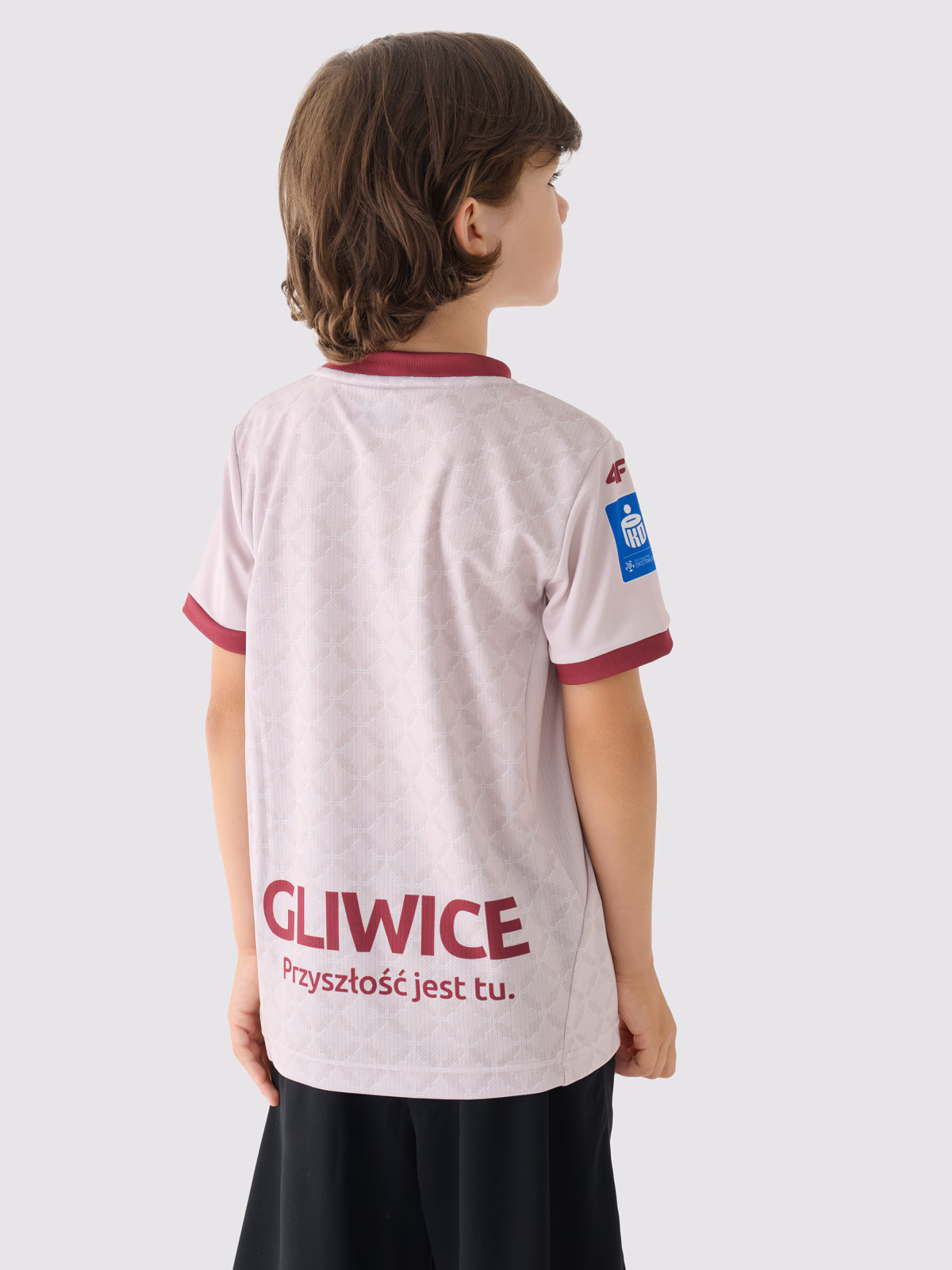 Trzecia koszulka klubowa z sezonu 2024/25 chłopięca 4F x Piast Gliwice - multikolor