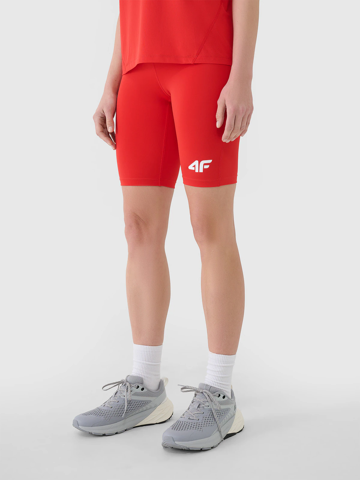 Legginsy kolarki treningowe damskie - niebieskie