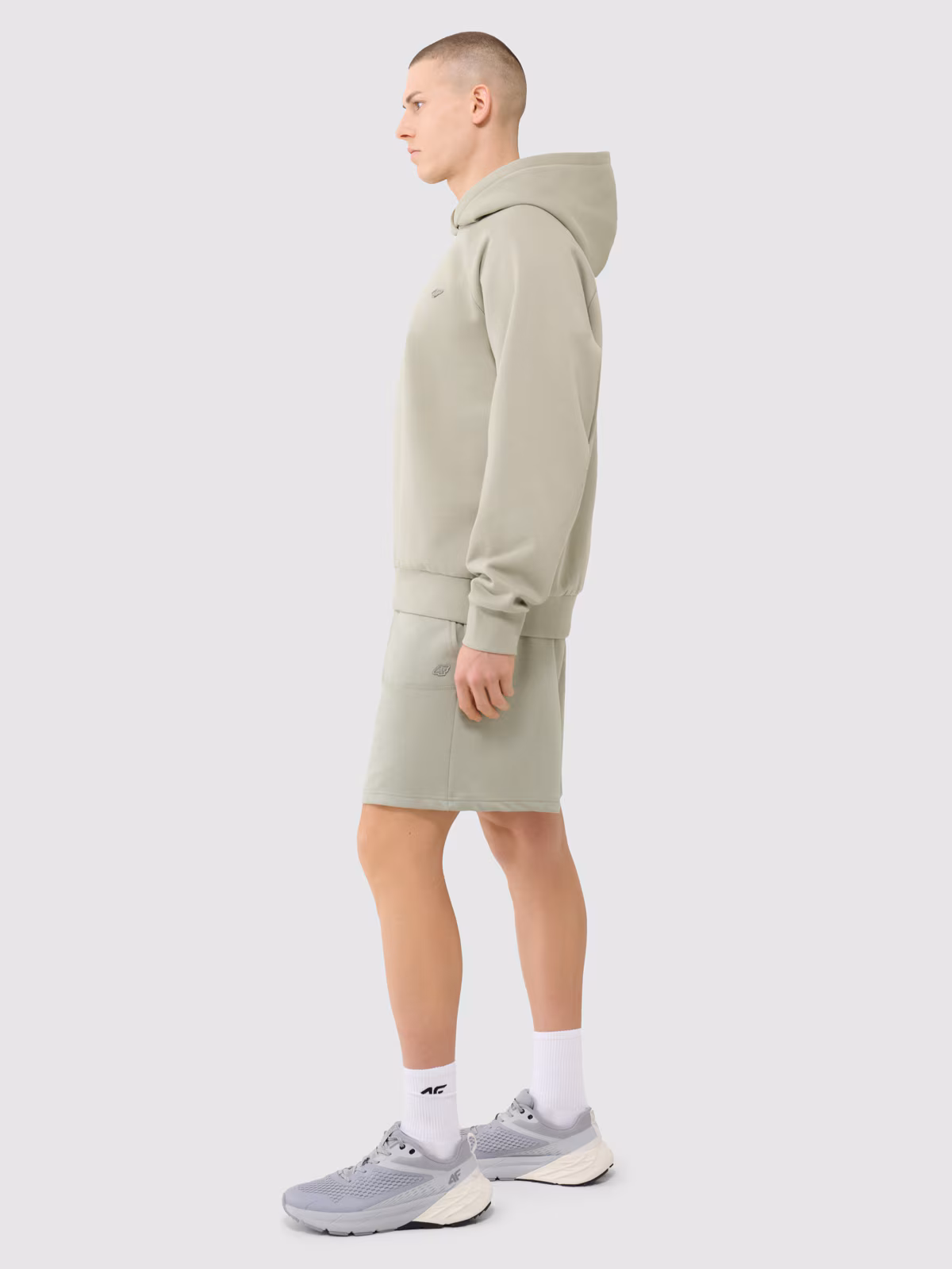 Spodenki dresowe uniseks - szare