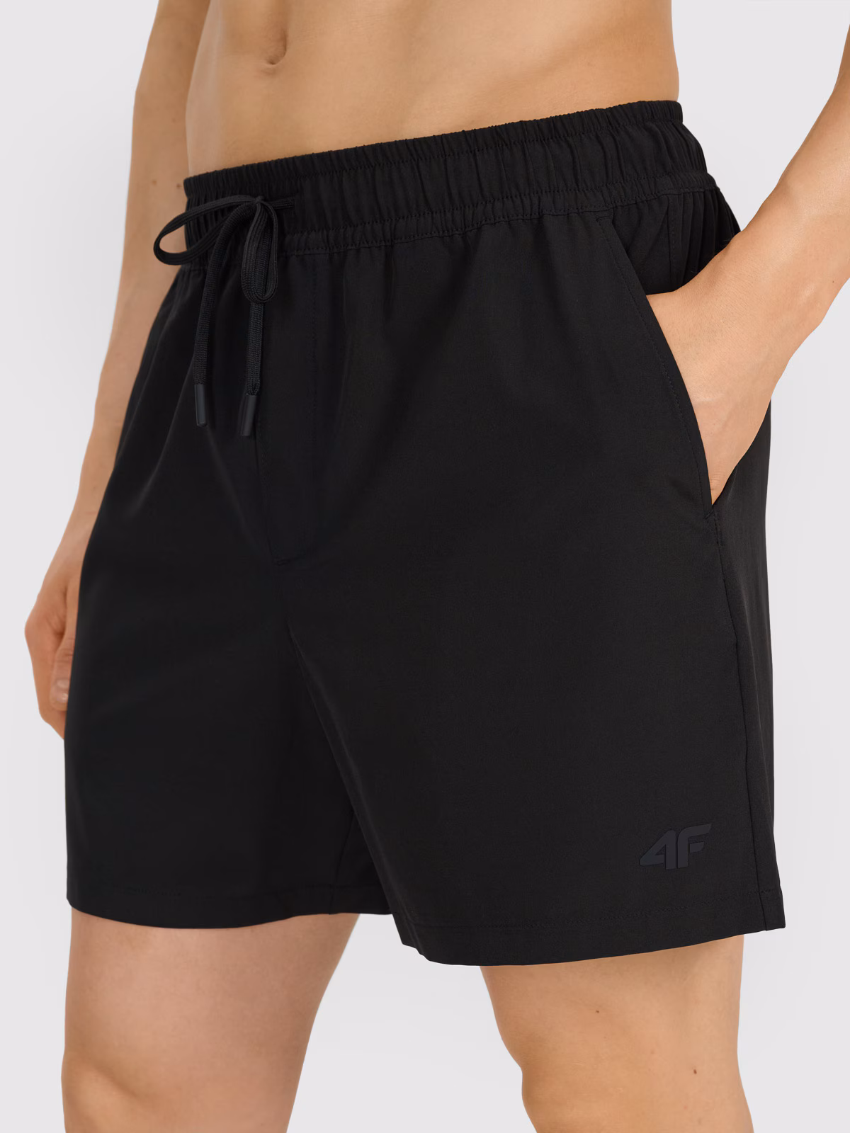 Spodenki plażowe męskie - czarne