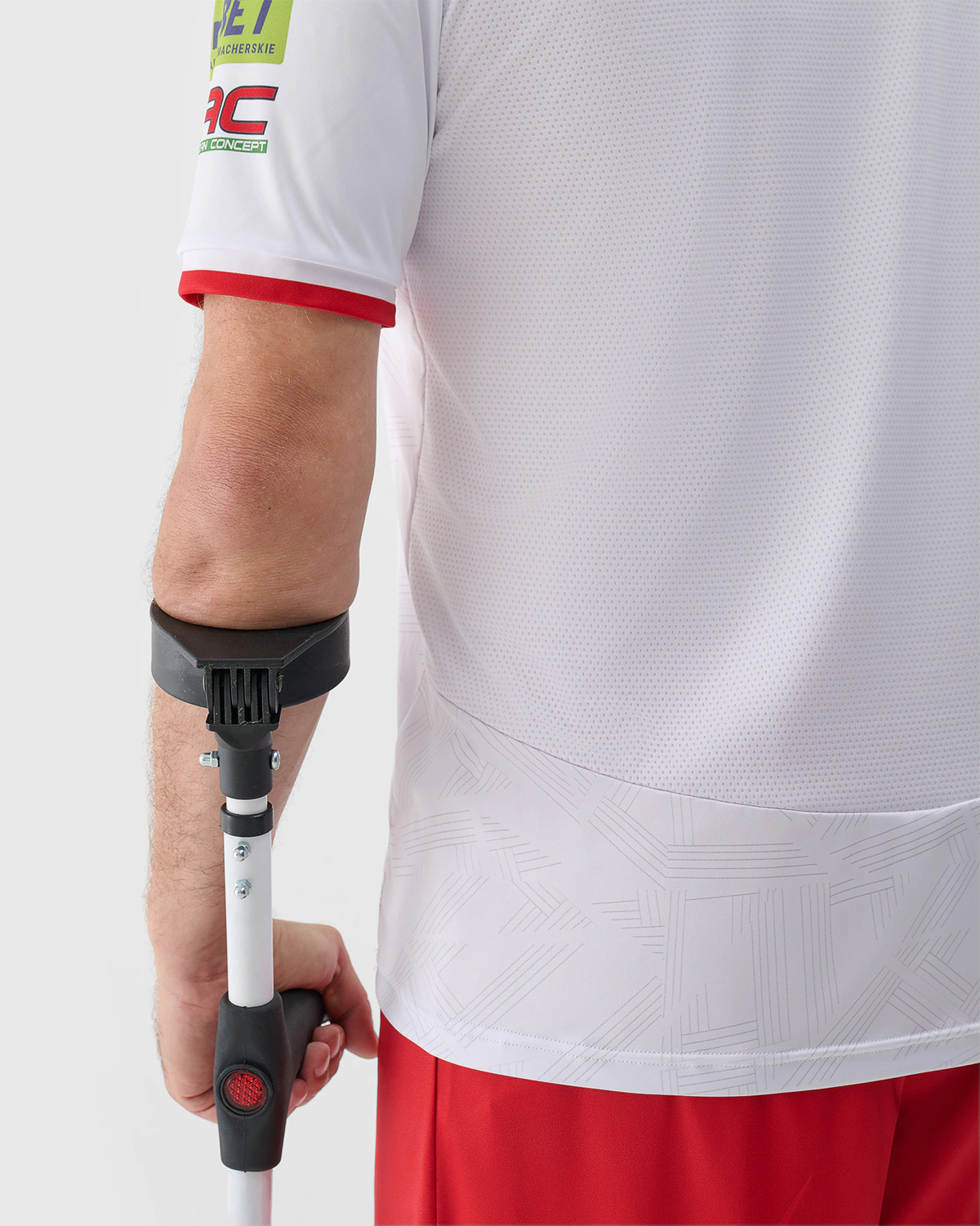 Koszulka replika domowa AMP Futbol męska - biała