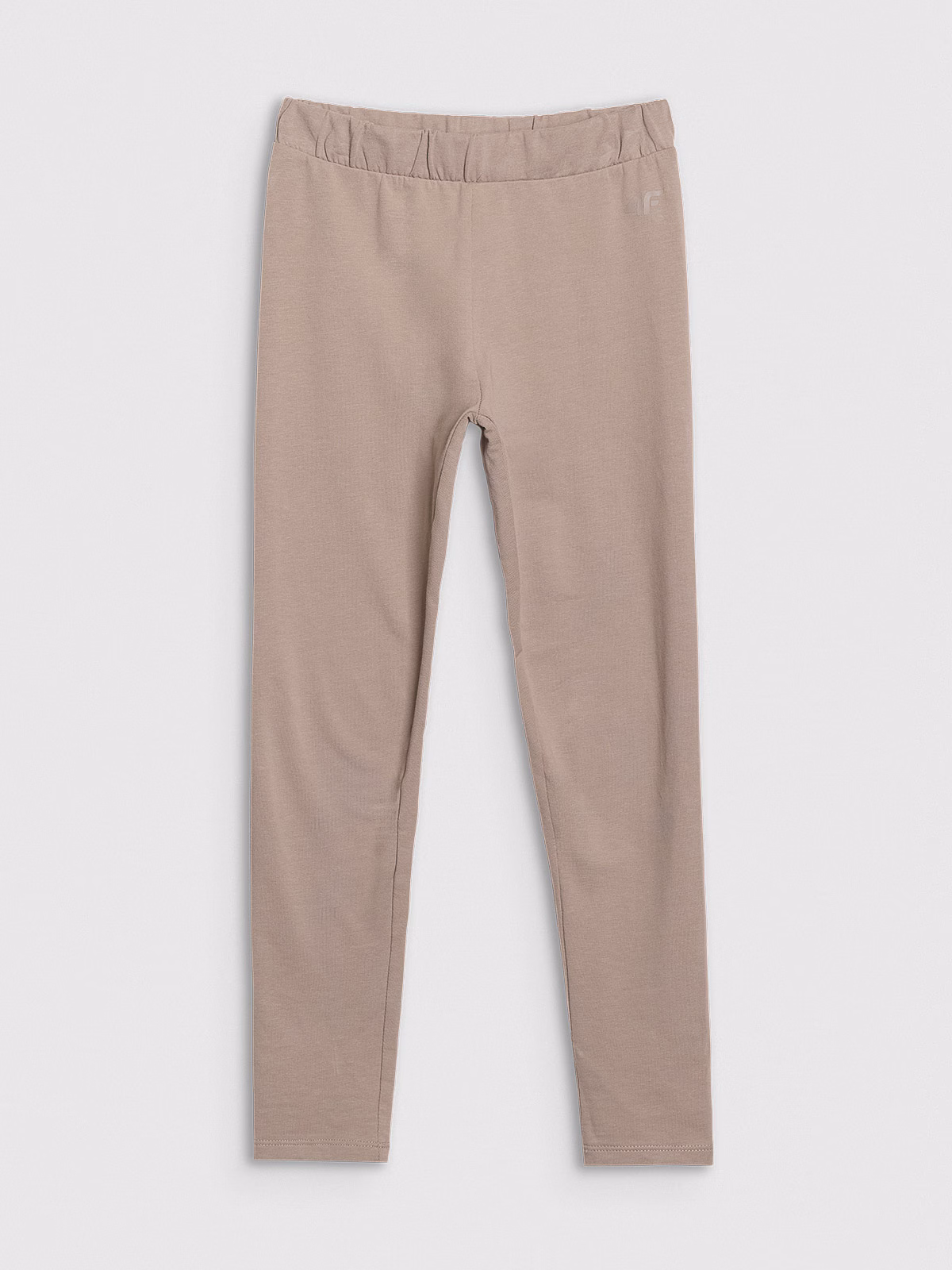 Legginsy dzianinowe dziewczęce - czarne