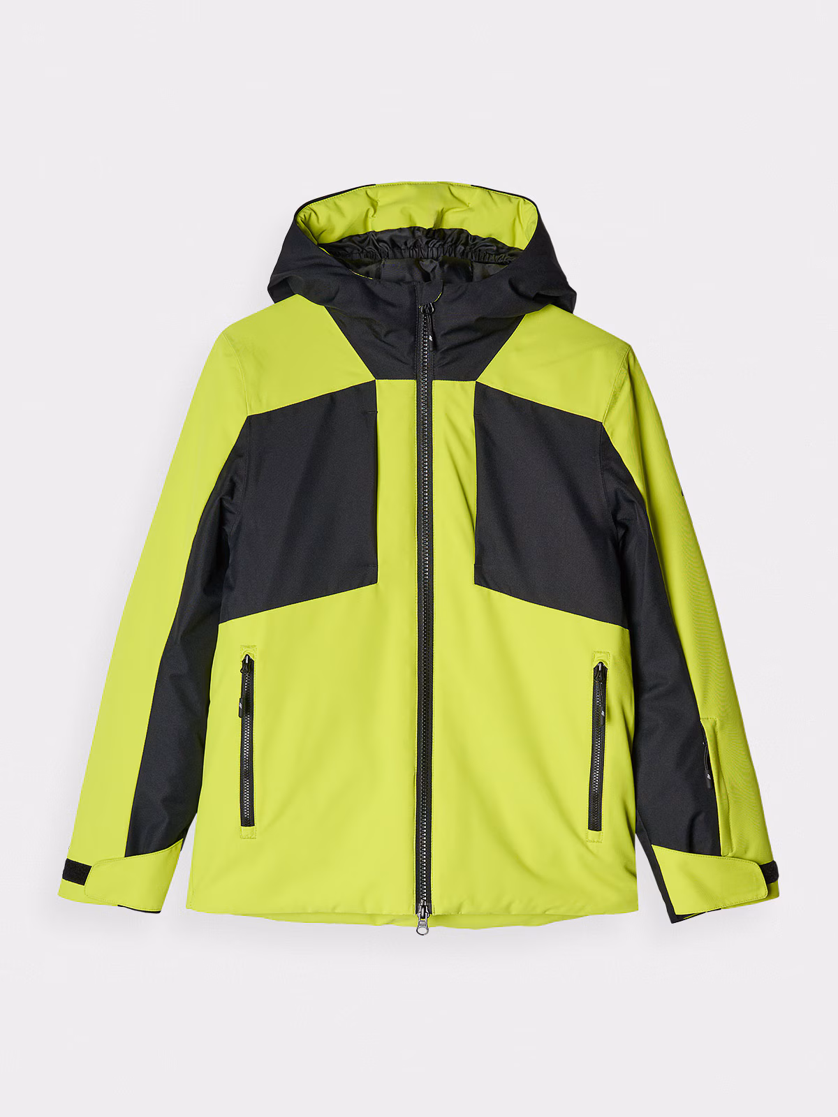 Kurtka narciarska membrana 8000 chłopięca - czarna