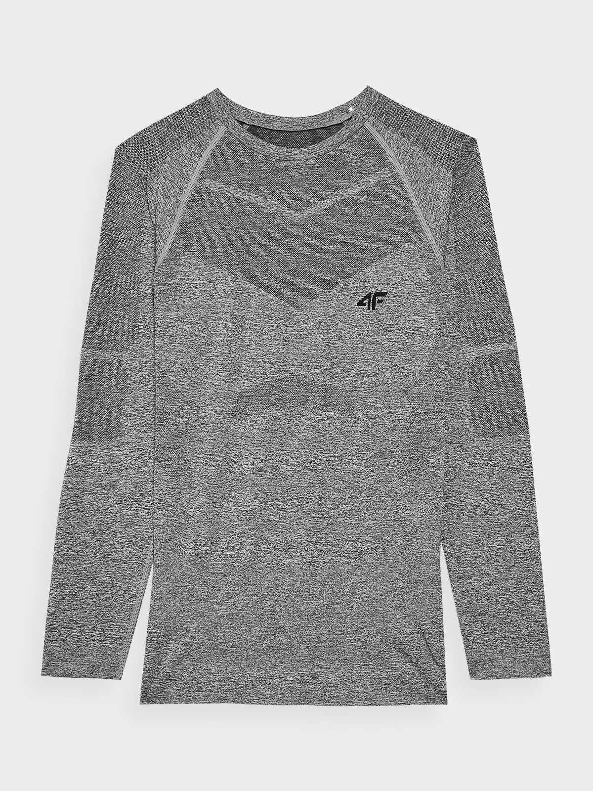 Bielizna termoaktywna bezszwowa (góra) męska - szara