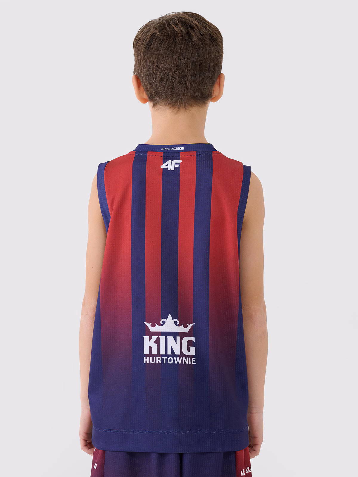 Koszulka meczowa replika wyjazdowa z sezonu 2024/25 dziecięca 4F x PLK - KING Szczecin - multikolor