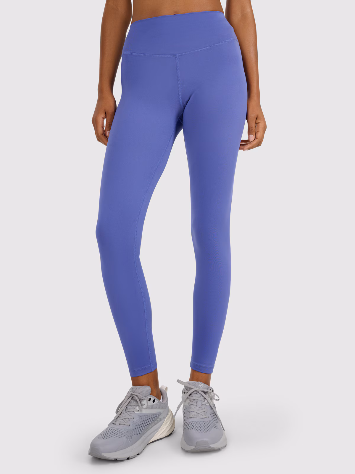 Legginsy treningowe szybkoschnące damskie - granatowe