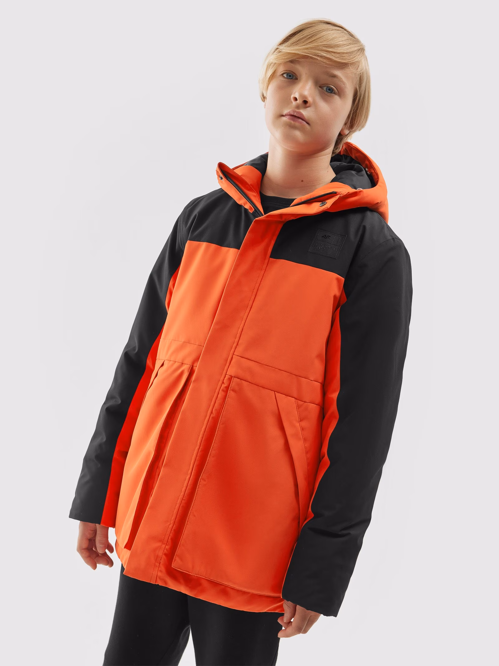 Kurtka przejściowa membrana 5000 chłopięca - czerwona