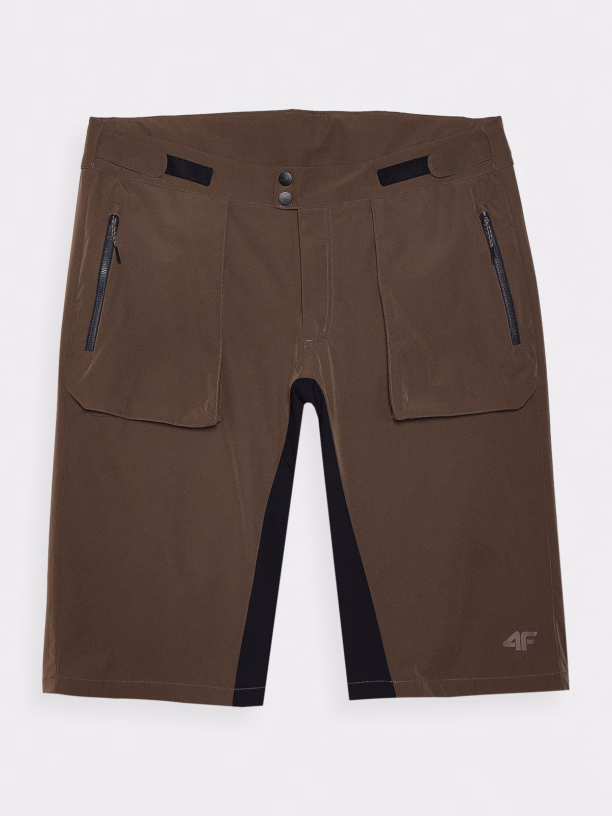 Spodenki trekkingowe 4Way Stretch męskie - brązowe