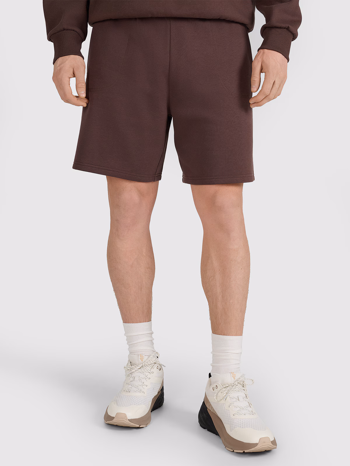 Spodenki dresowe uniseks - szare