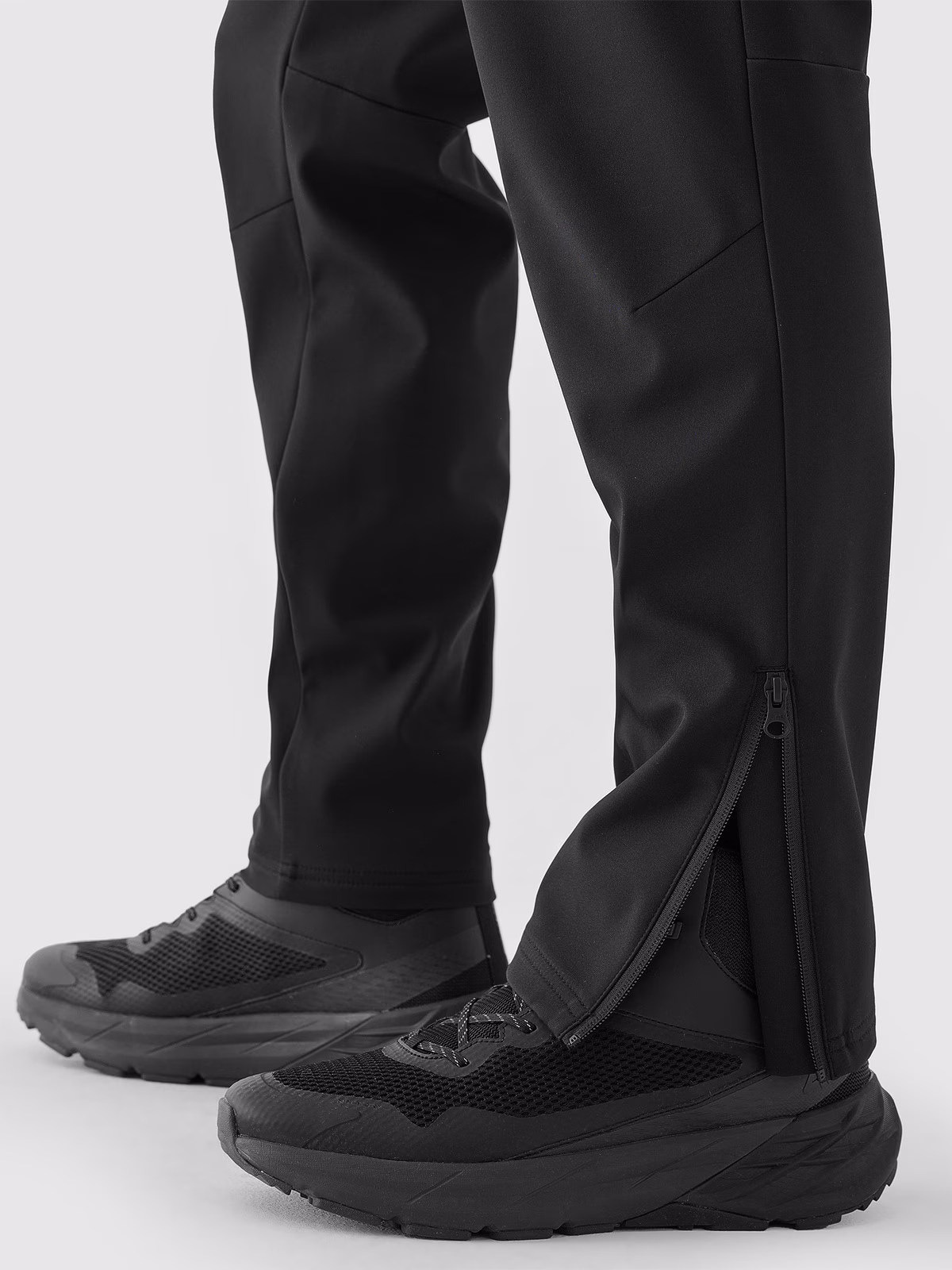 Spodnie softshellowe membrana 5000 męskie - khaki