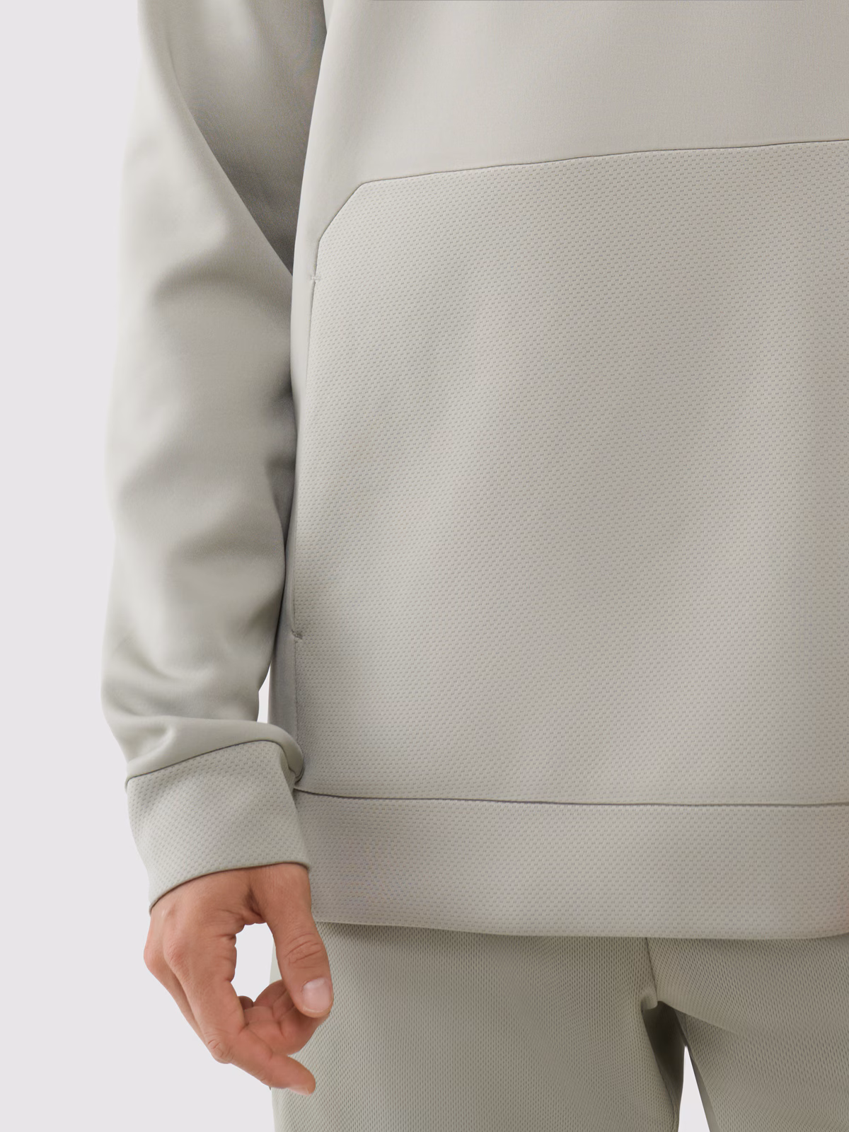 Bluza treningowa regular szybkoschnąca męska - czarna