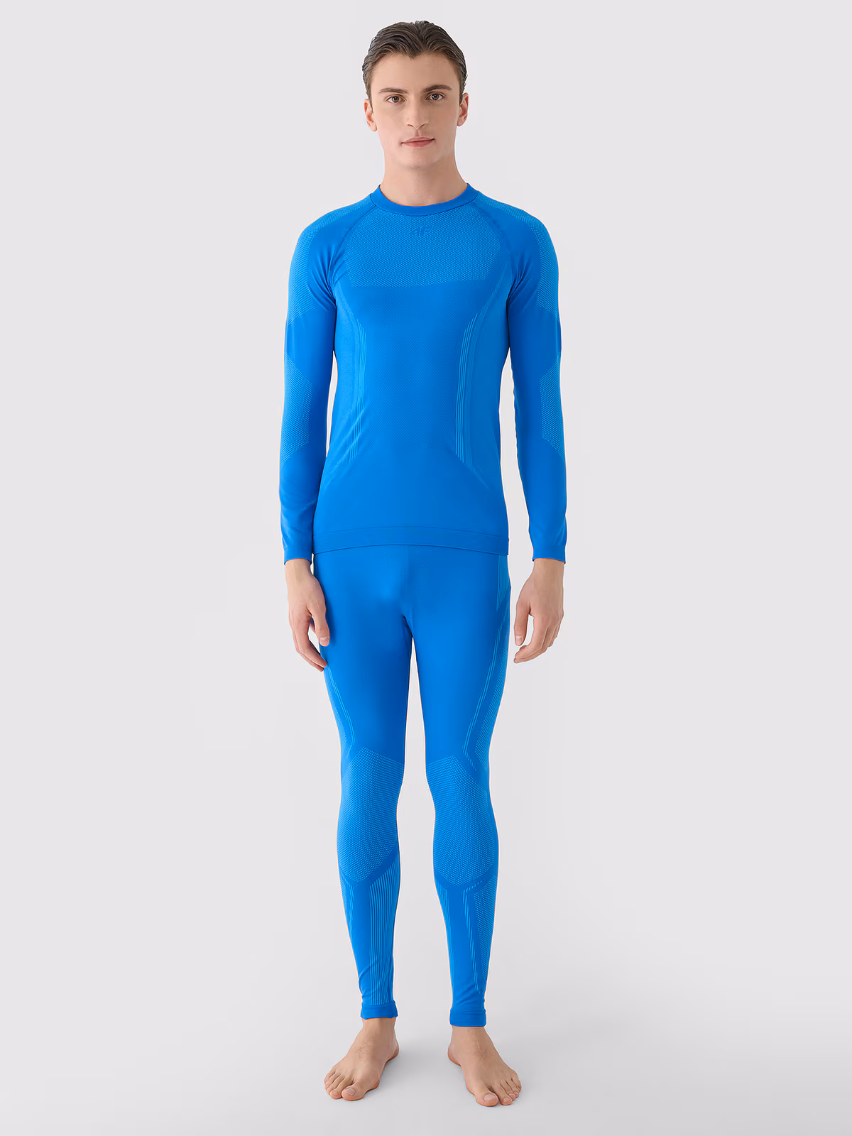 Bielizna termoaktywna bezszwowa (dół) męska - czerwona