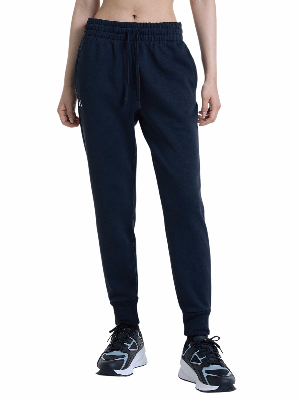 Spodnie dresowe damskie Under Armour UA Rival Fleece Jogger - czarne