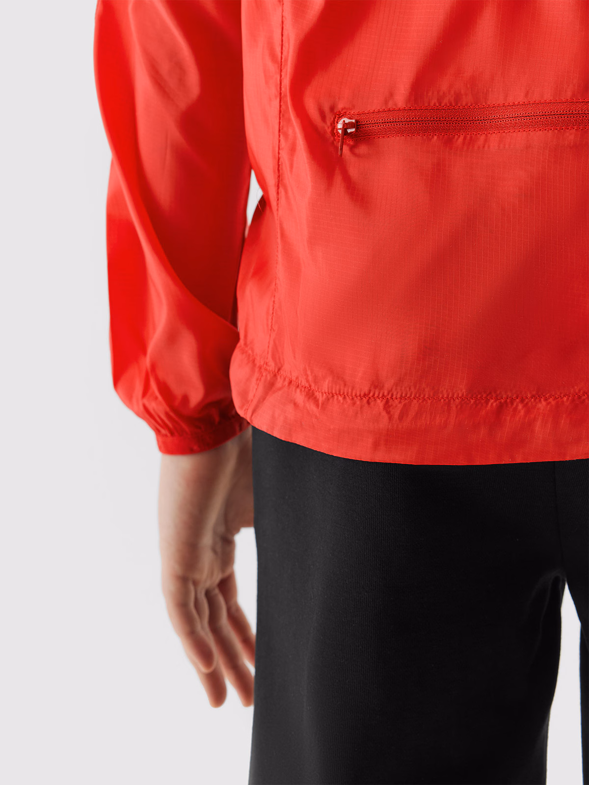 Kurtka przejściowa chłopięca - czerwona