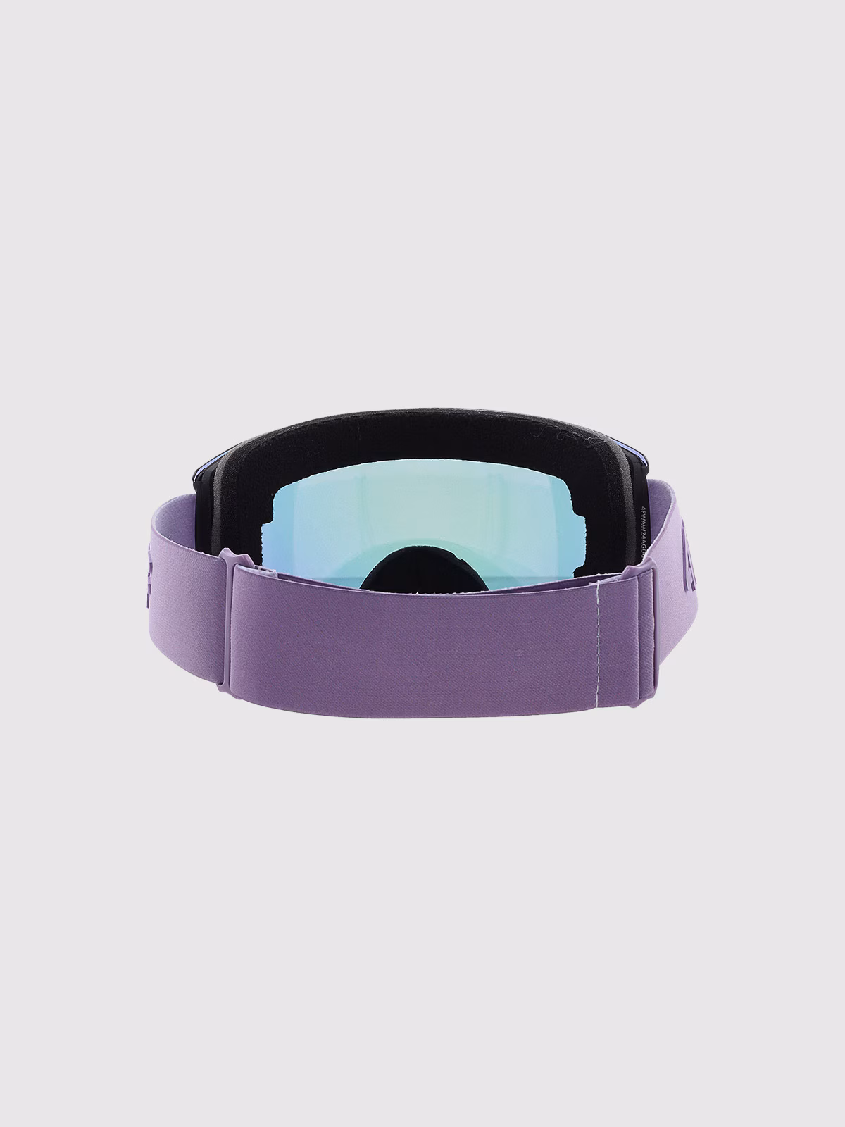 Gogle narciarskie z multibarwną powłoką uniseks - fioletowe