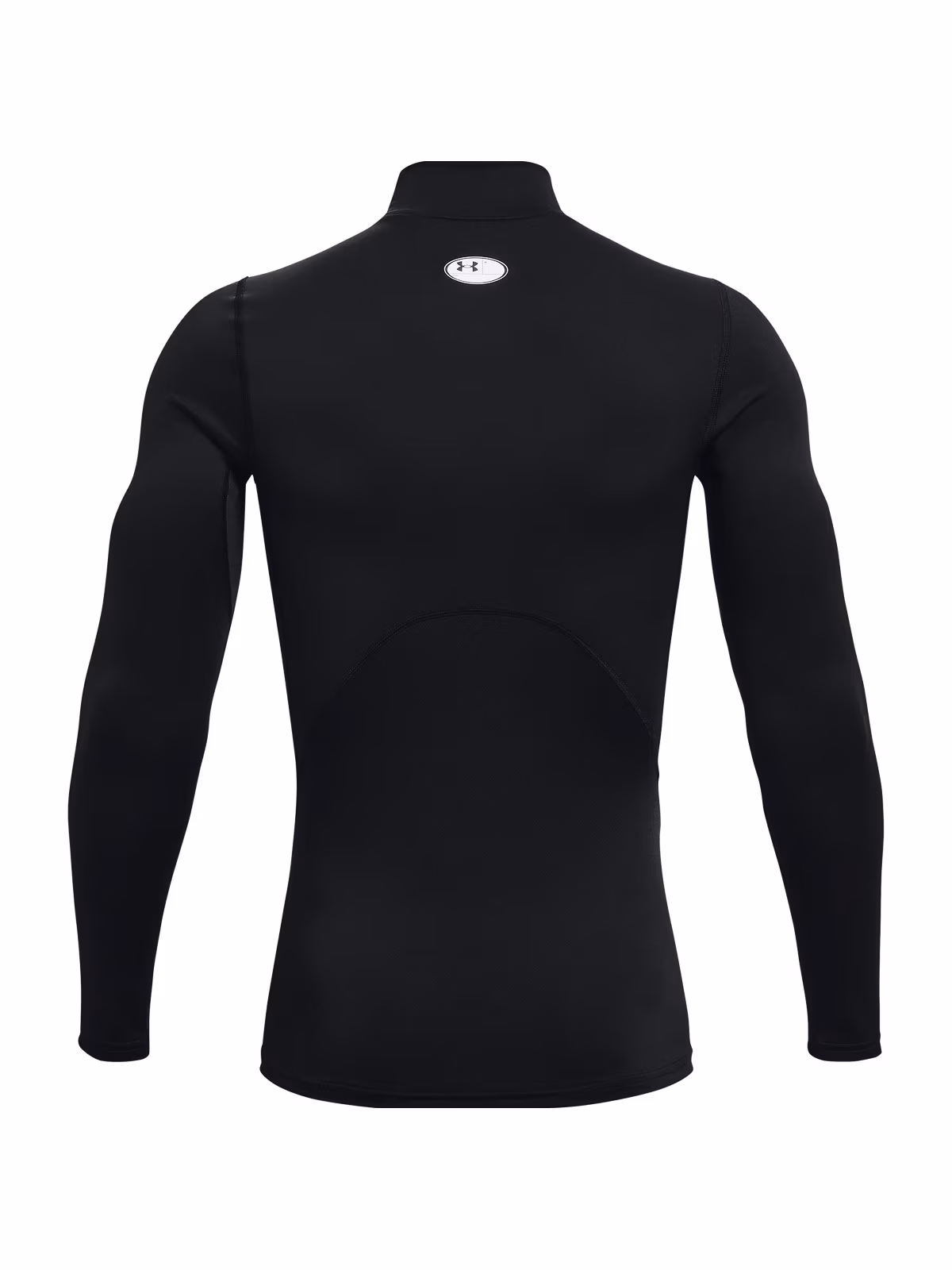 Longsleeve treningowy męski Under Armour UA Cg Armour Comp Mock - czarny