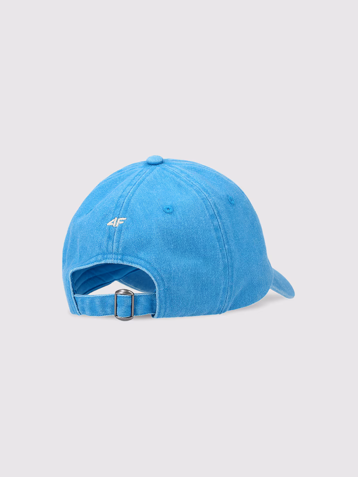 Czapka z daszkiem strapback damska - niebieska
