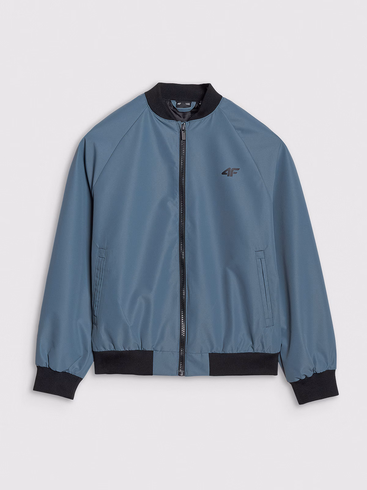 Kurtka przejściowa bomberka chłopięca - czarna