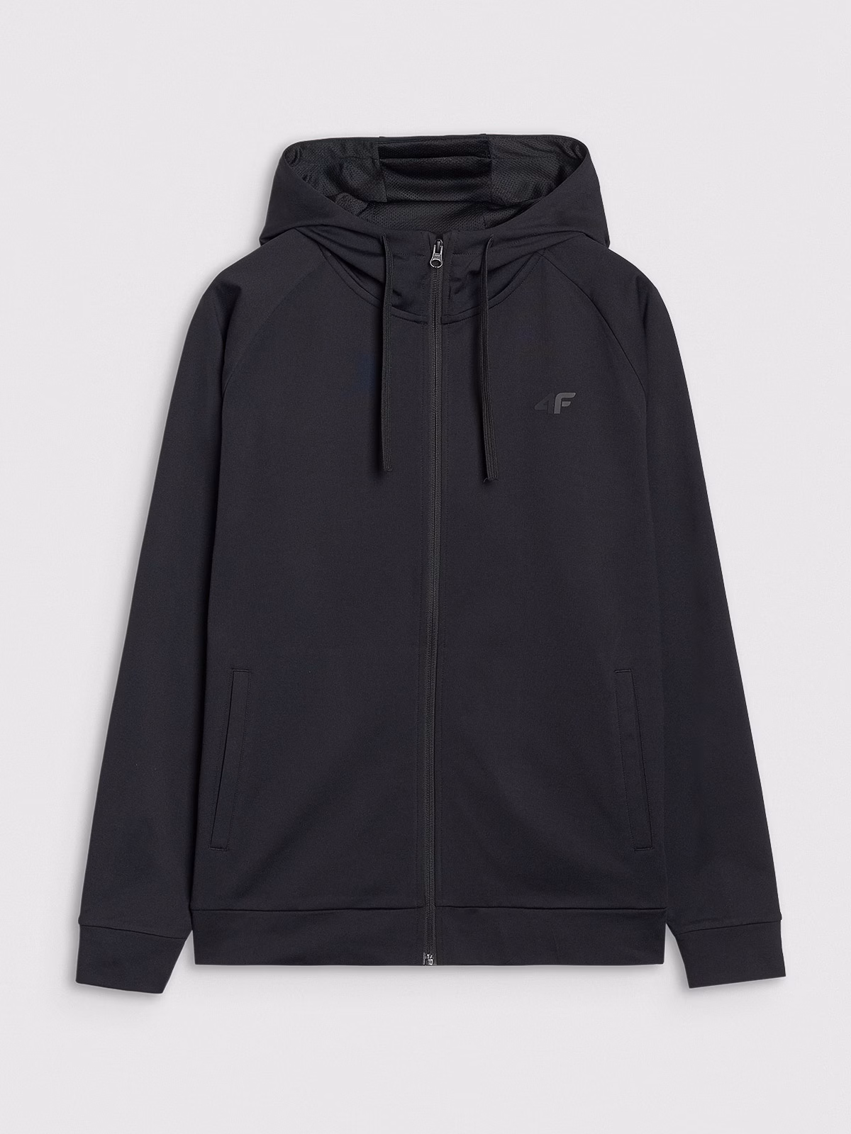 Bluza treningowa szybkoschnąca męska - czarna