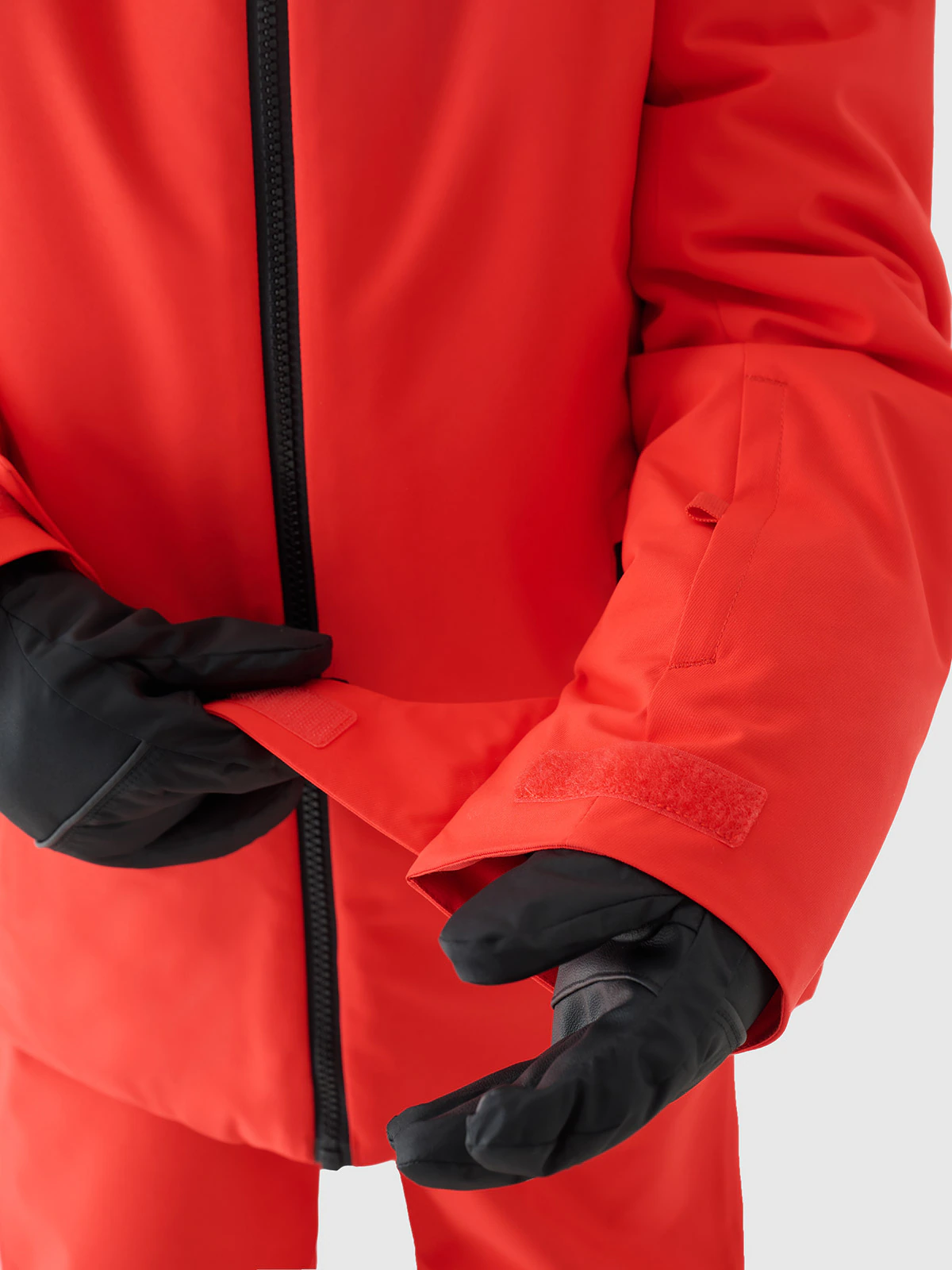 Kurtka narciarska membrana 5000 chłopięca - czerwona