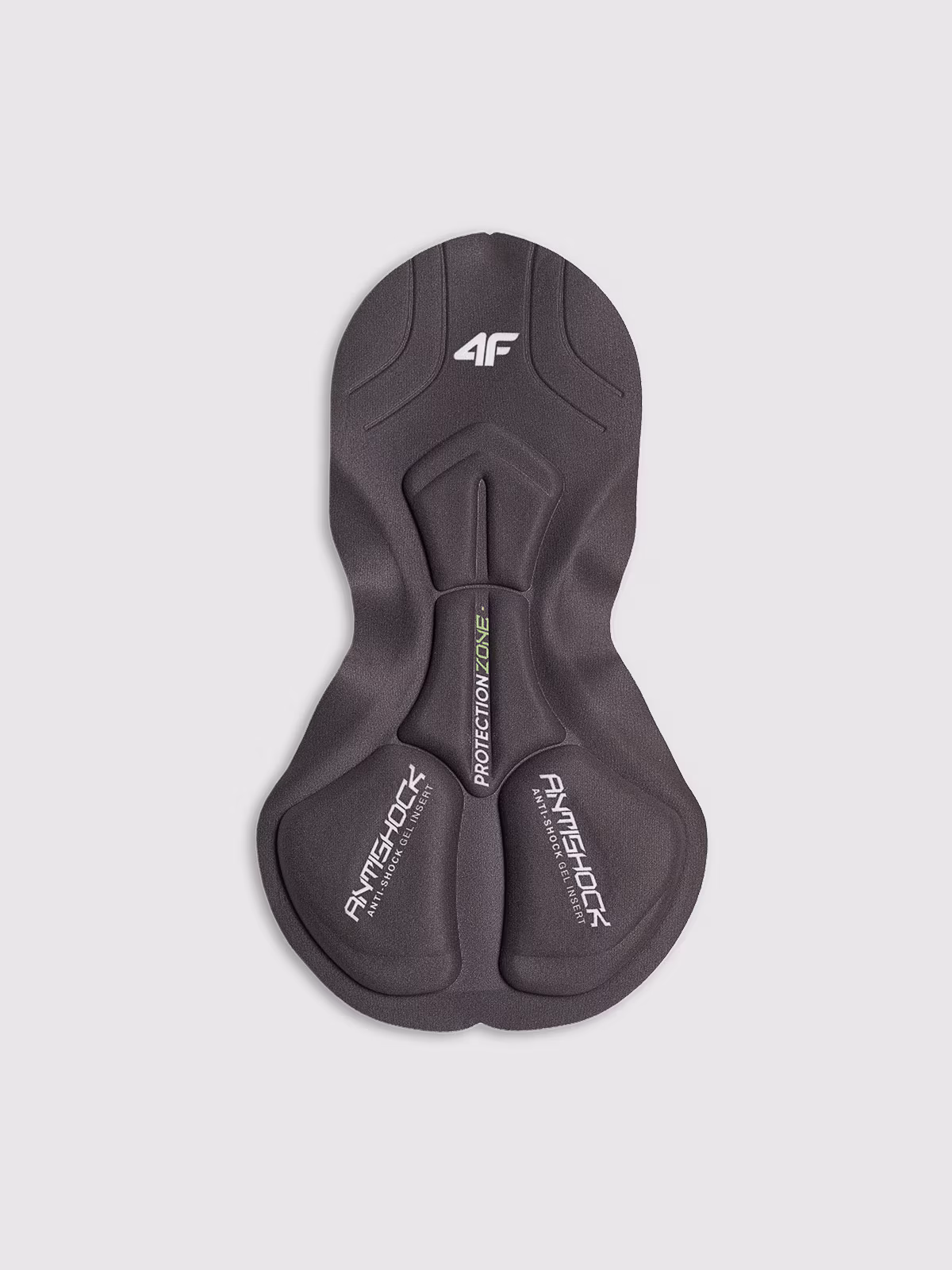 Legginsy krótkie rowerowe z żelowo-piankową wkładką i szelkami męskie - czarne