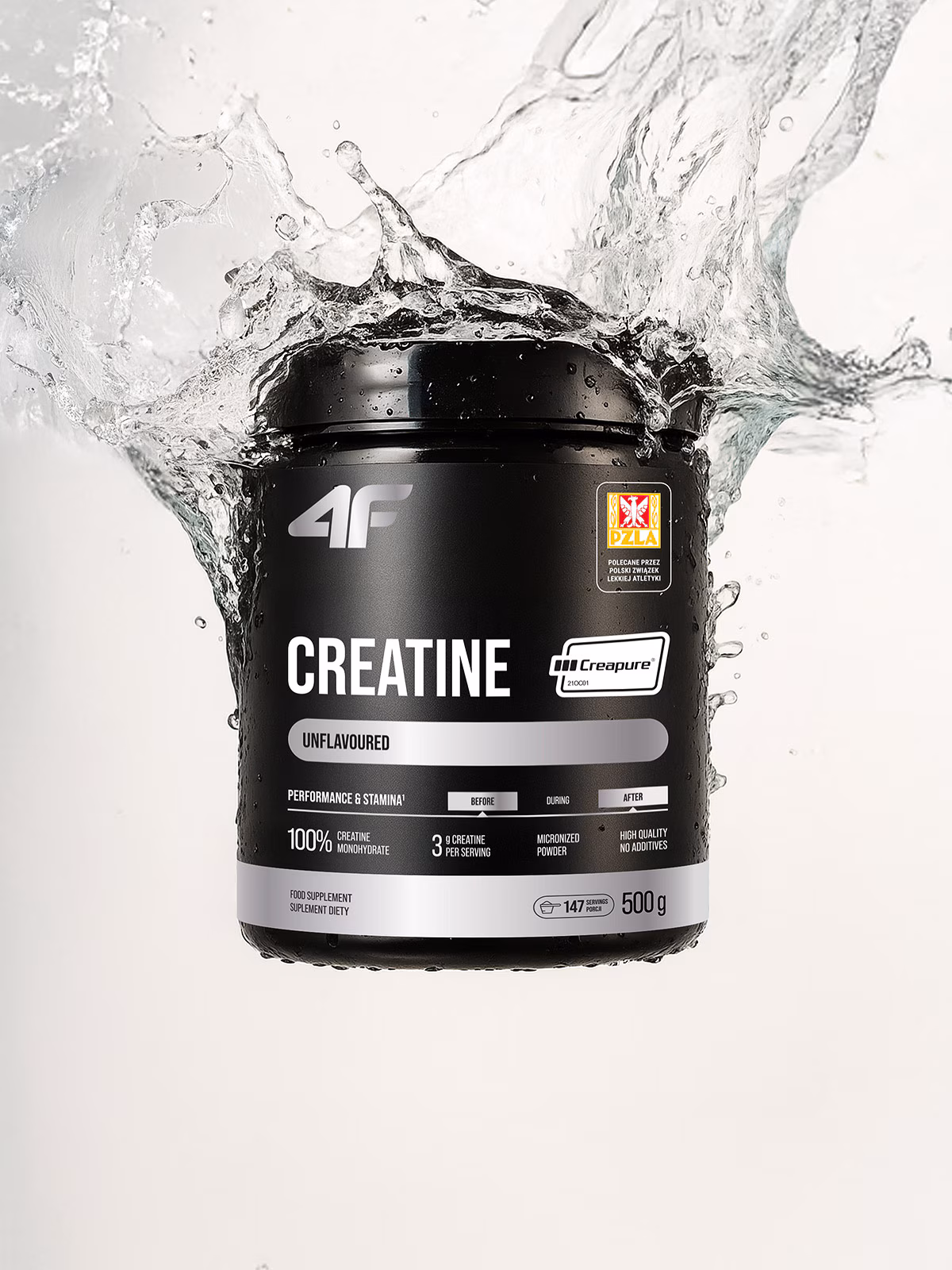 Monohydrat kreatyny w proszku (500 g)