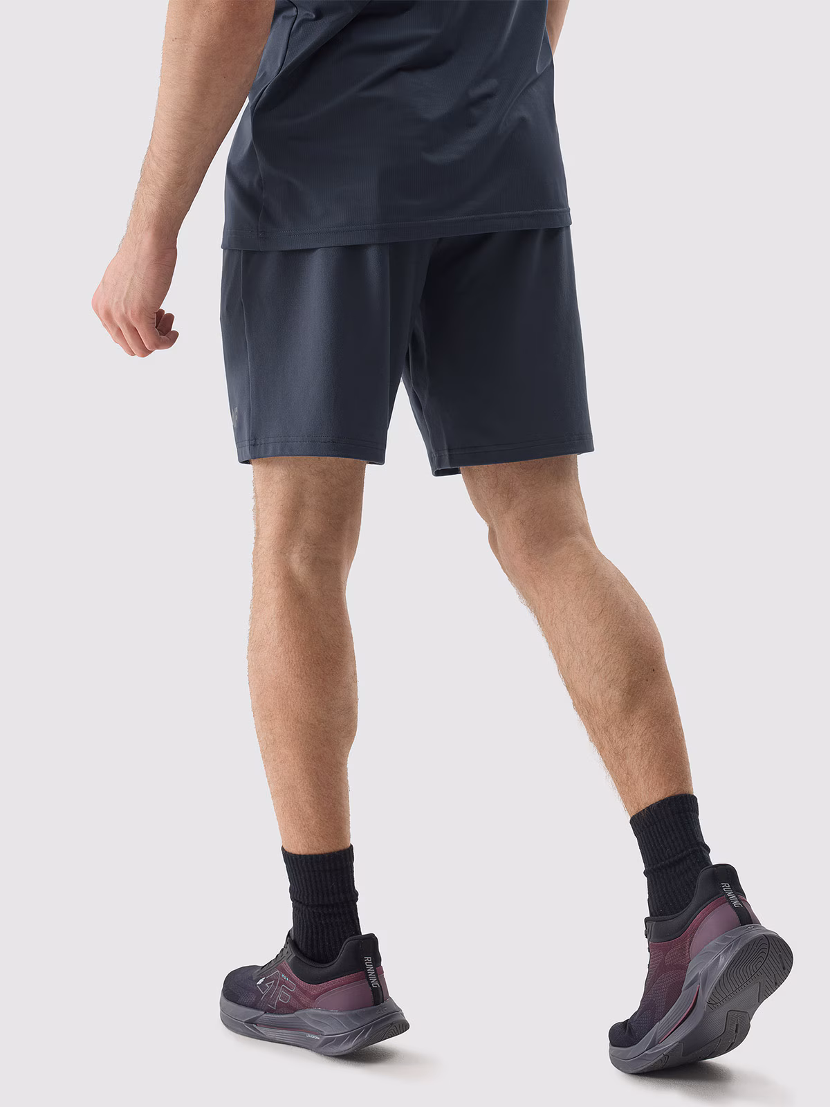 Spodenki treningowe szybkoschnące męskie - szare