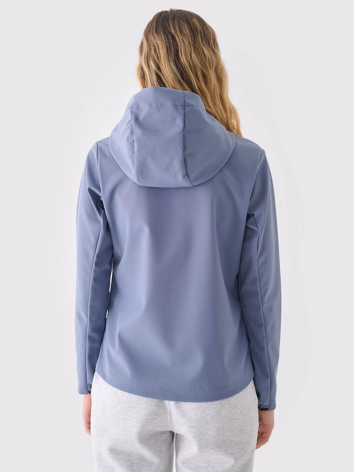 Kurtka softshell wiatroodporna membrana 5000 damska - różowa