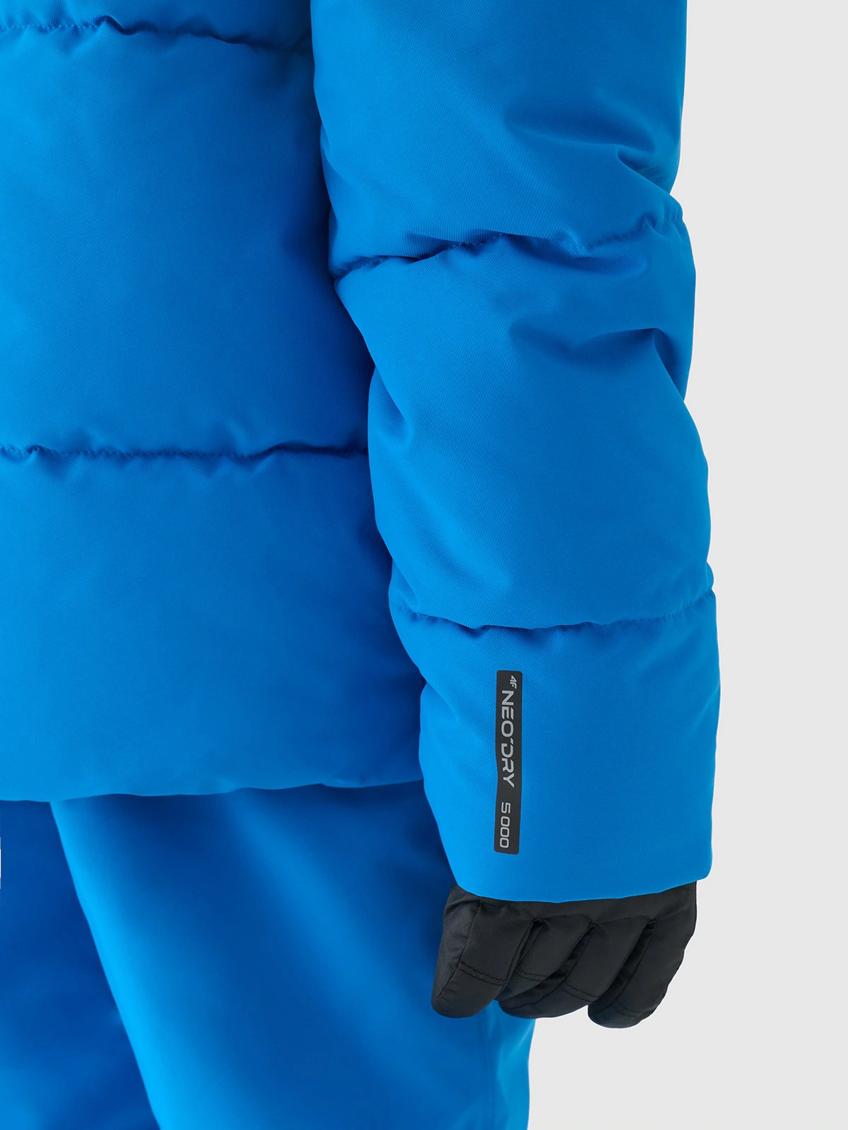 Kurtka narciarska membrana 5000 chłopięca - czerwona