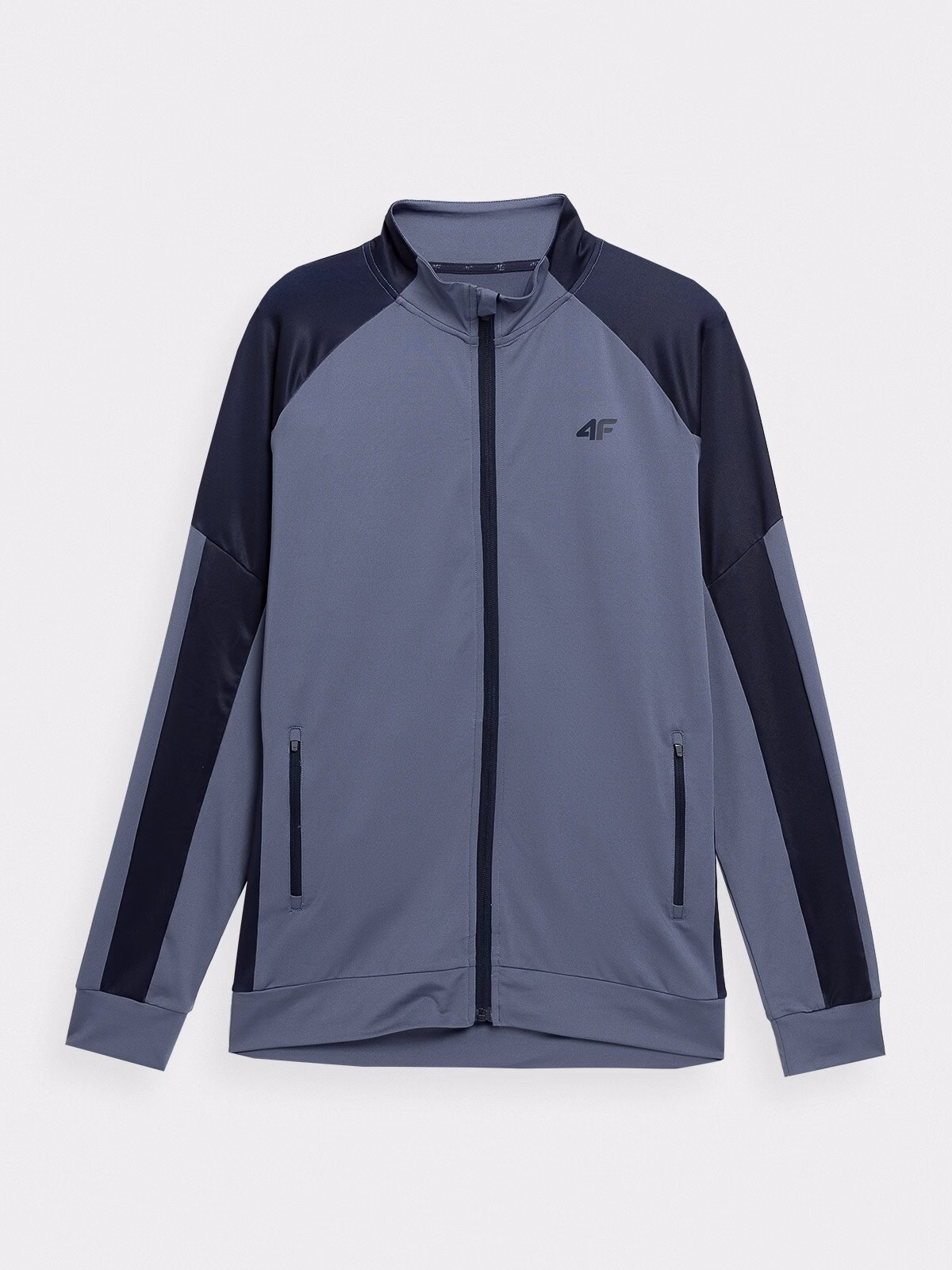 Bluza treningowa rozpinana bez kaptura męska